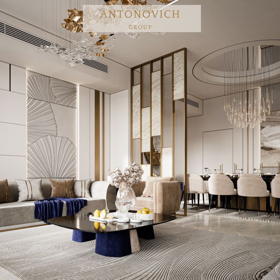 Modern Majesty in Villa Interior Design by LUXURY ANTONOVICH DESIGN ...