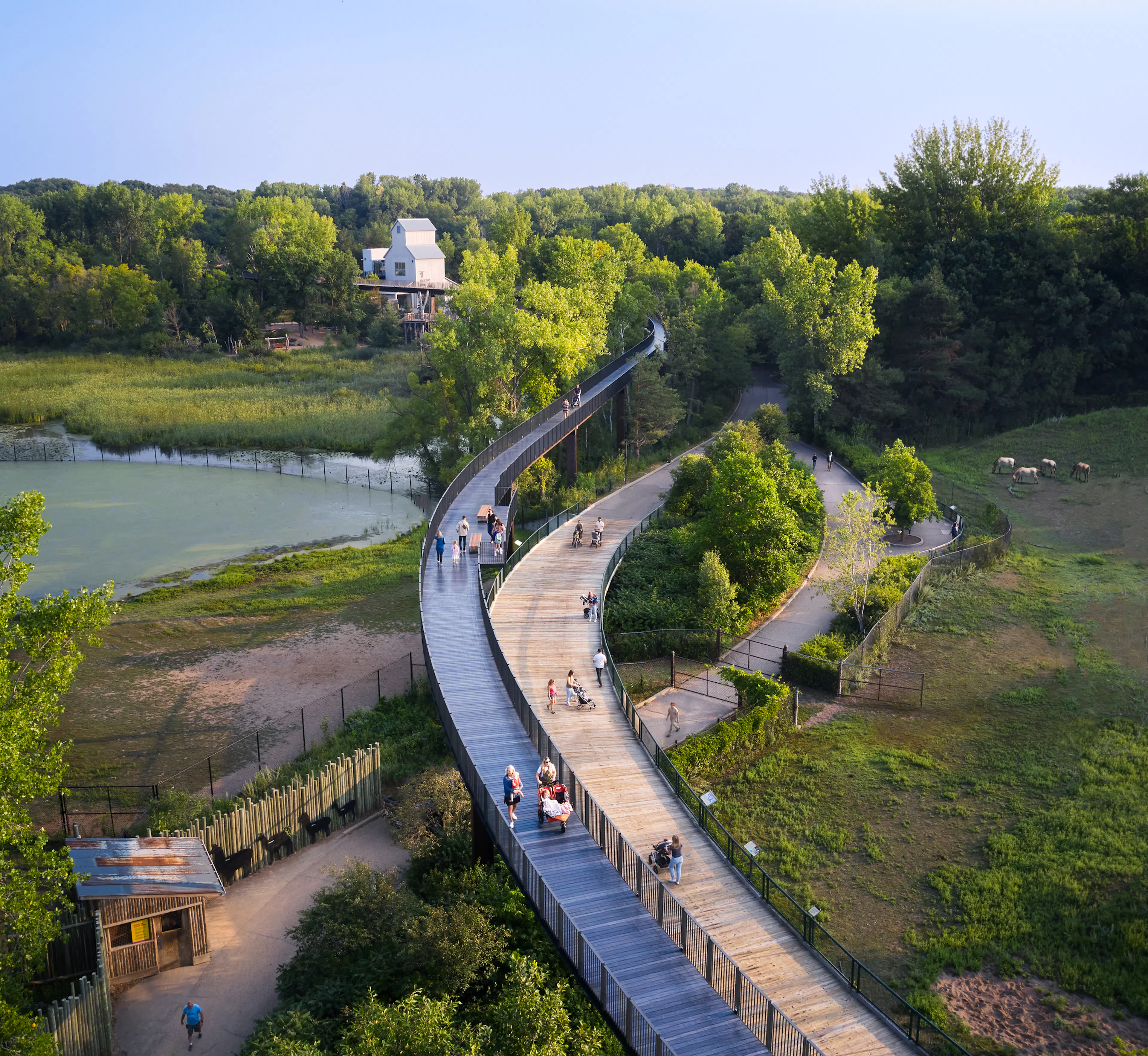 Treetop Trail at the Minnesota Zoo — 1