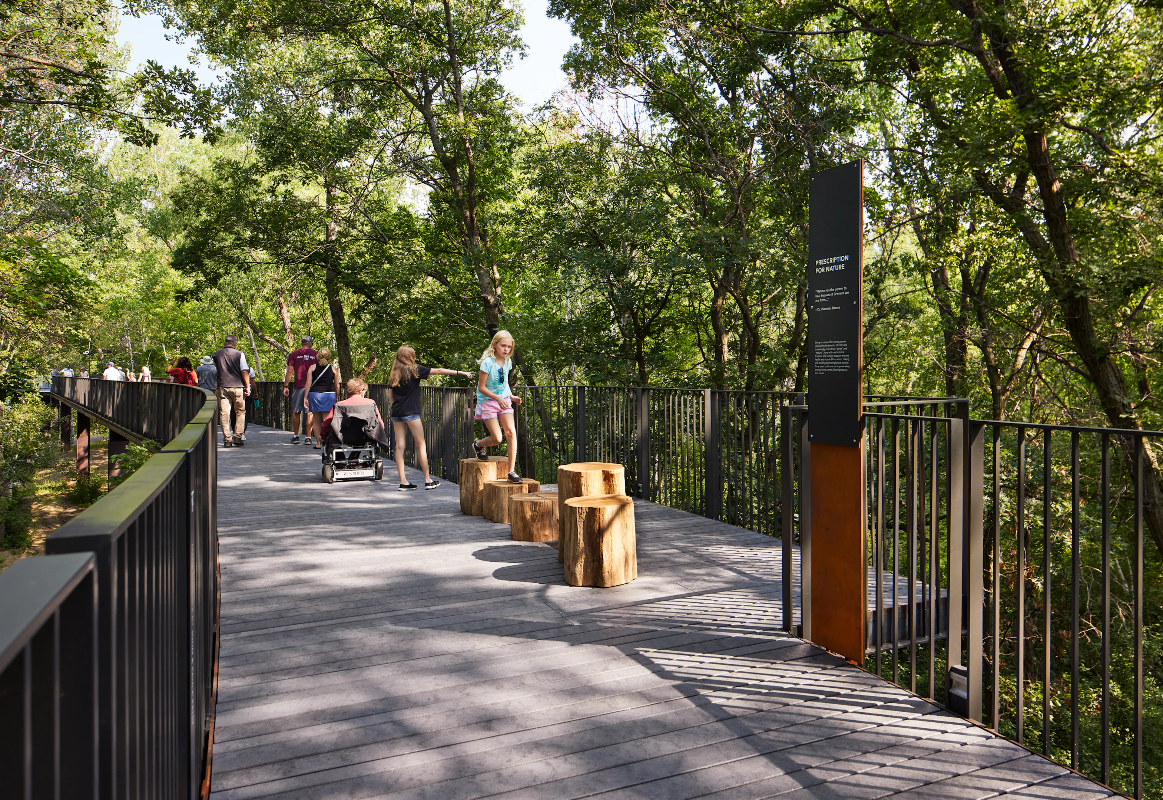 Treetop Trail at the Minnesota Zoo — 11