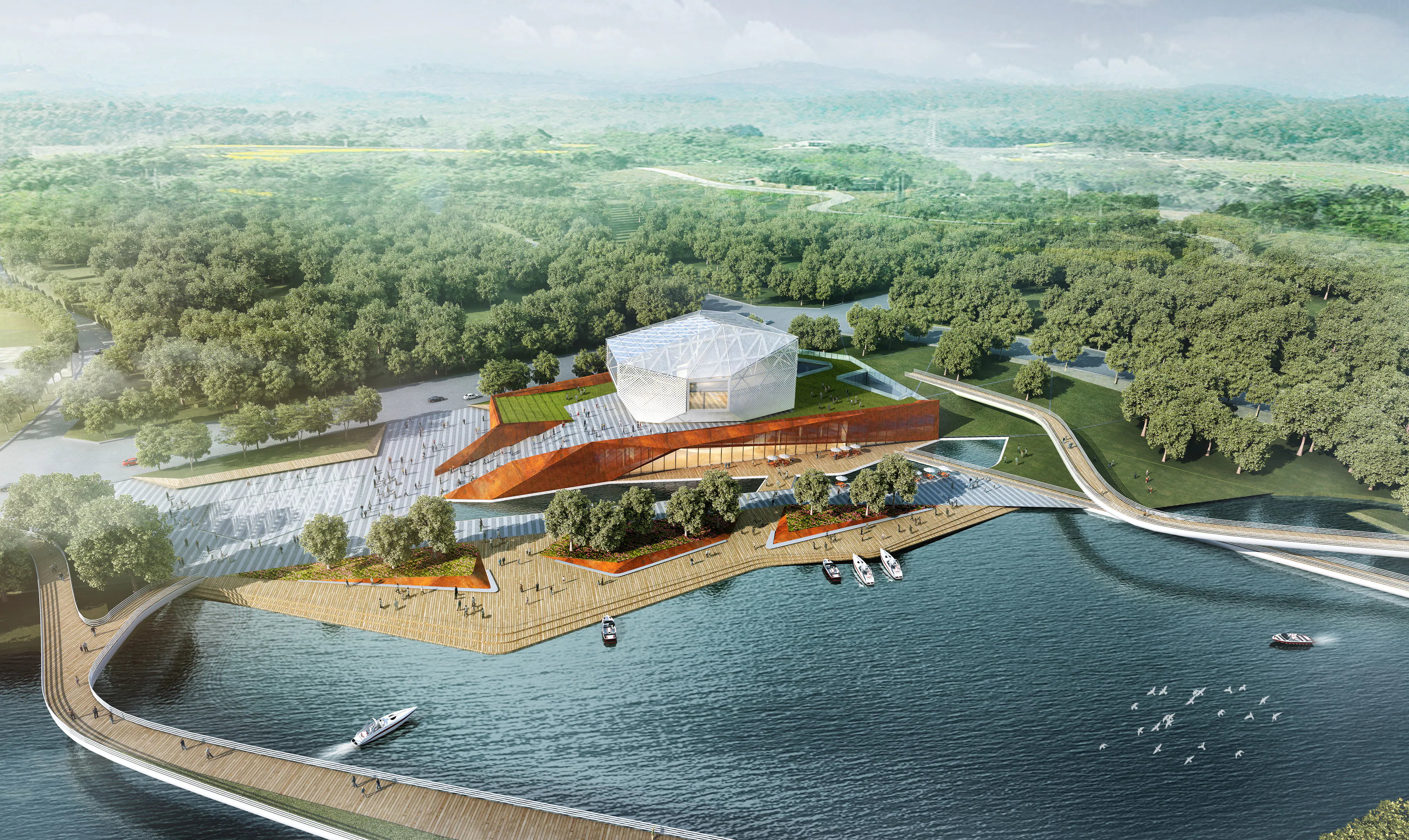 Heilongtan Reservoir Jinsha Island Biodiversity Planning and Birding Design — 19