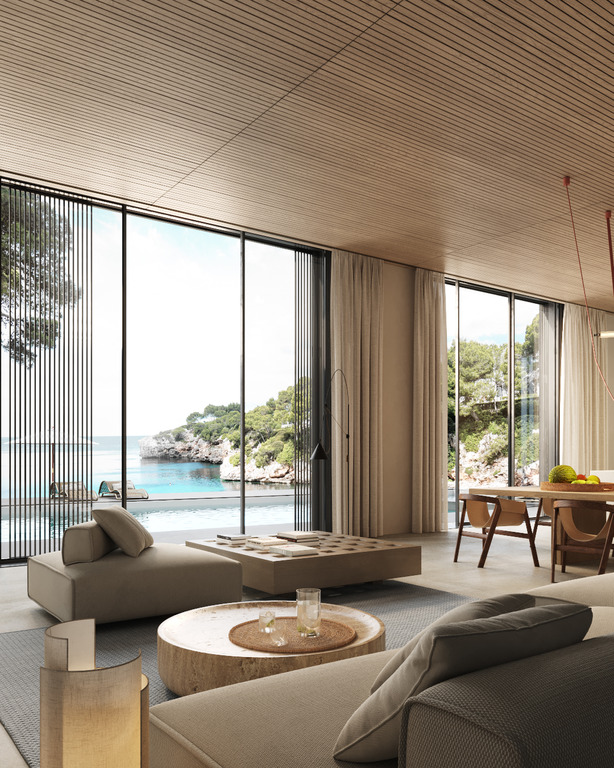 Interior visualization, Villa Mallorca by Render Vision - Architizer