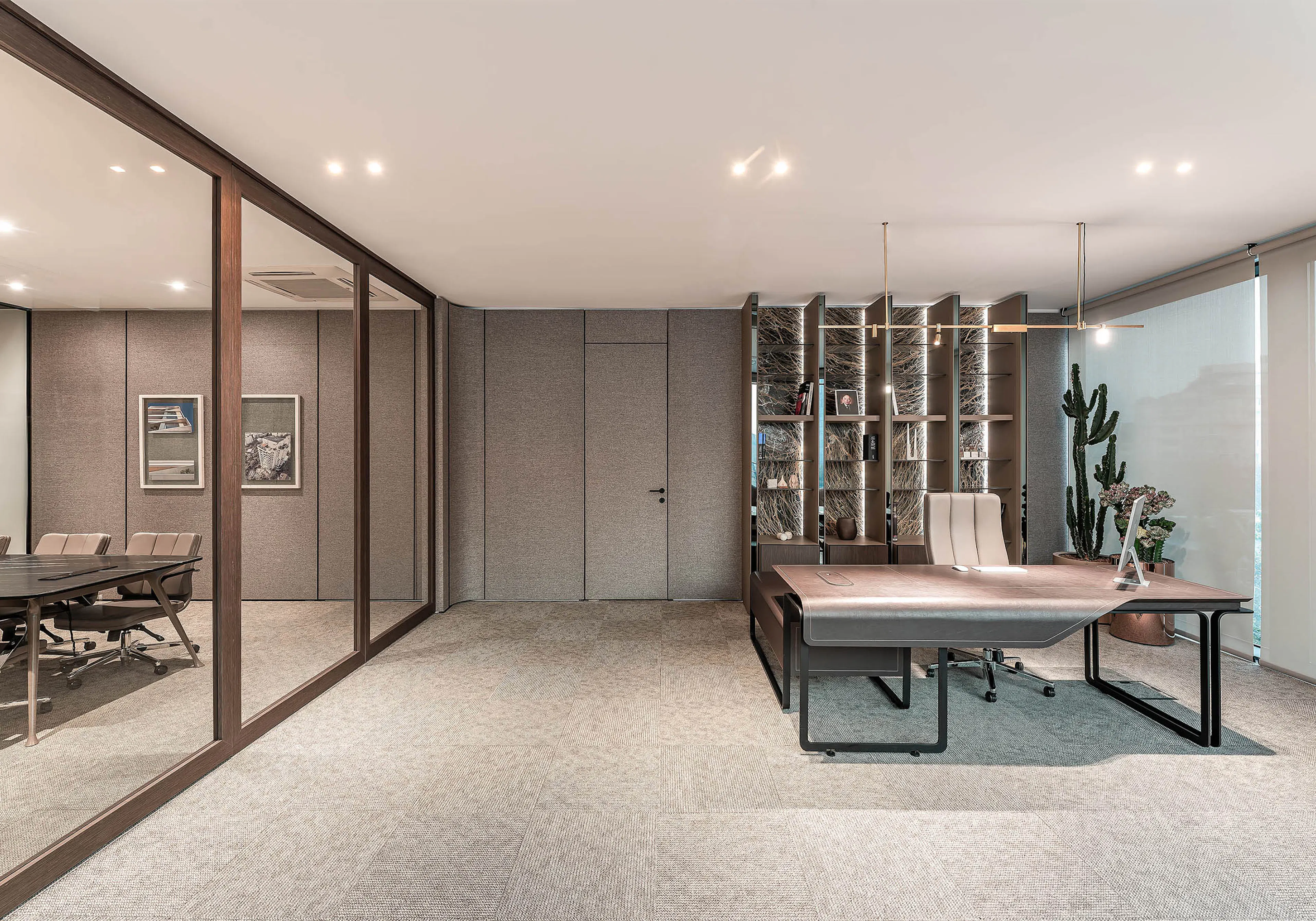 A House Looking to a Cedrus Tree — 54