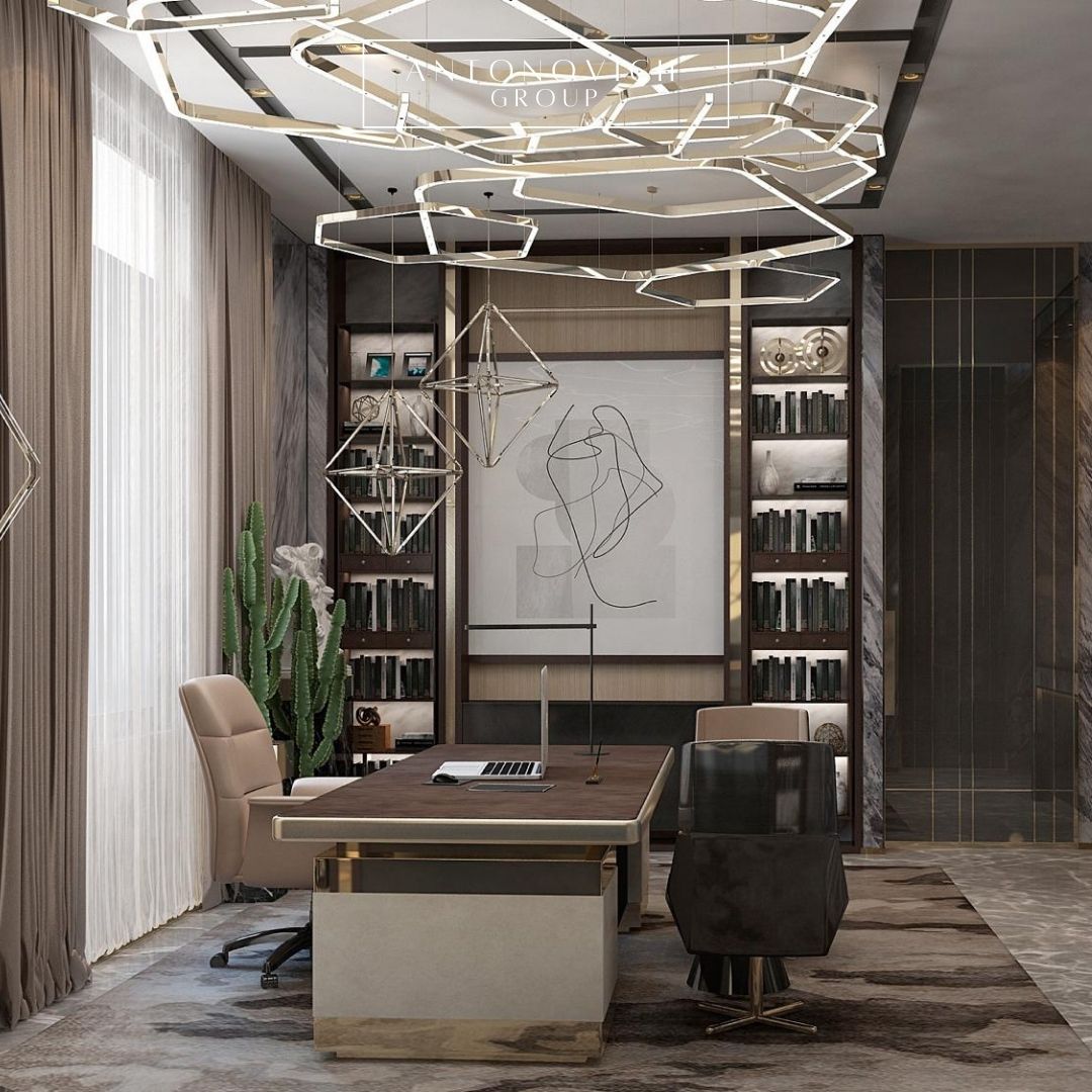 Luxury Office Interior Design and Renovation by Antonovich Group by ...