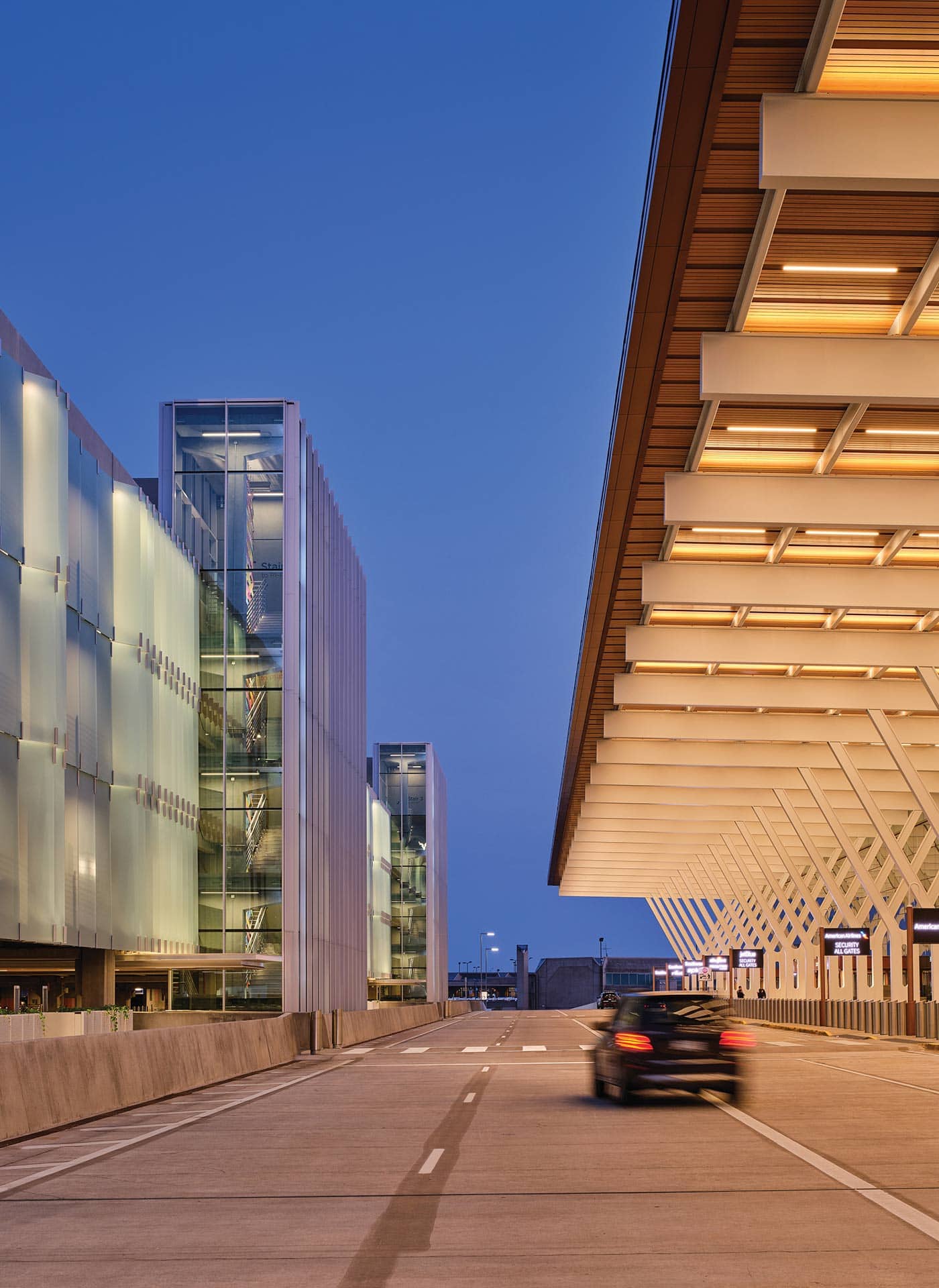 Kansas City International Airport Parking Garage by Acuity Brands Architizer