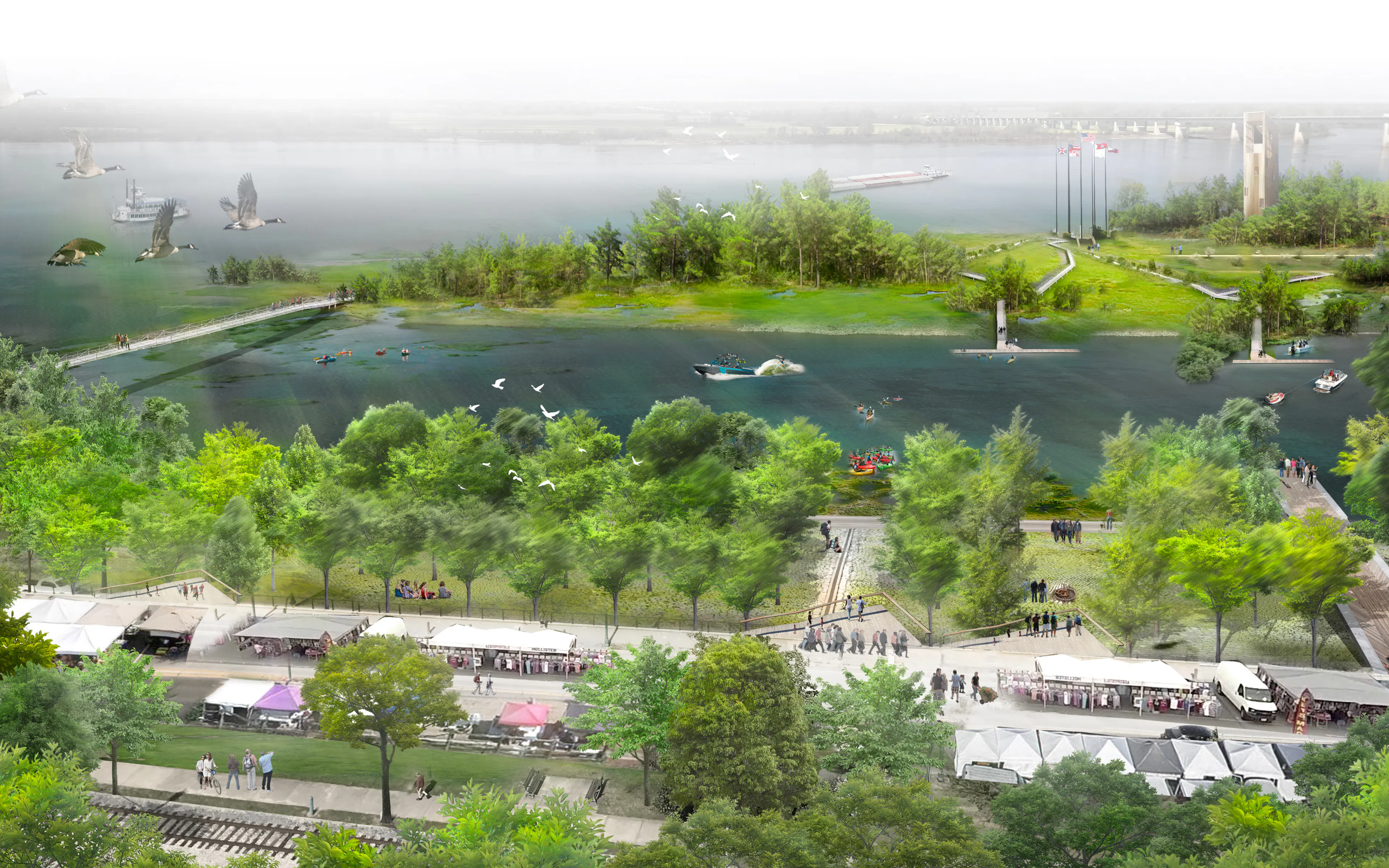 Memphis Riverfront Concept