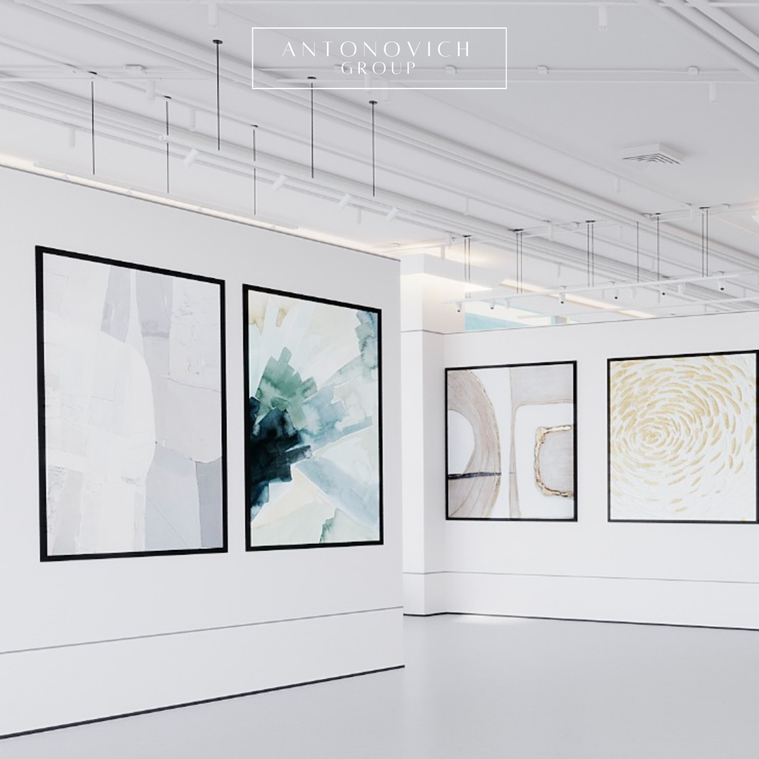 Art Gallery Interior Design by Antonovich Group by LUXURY ANTONOVICH ...