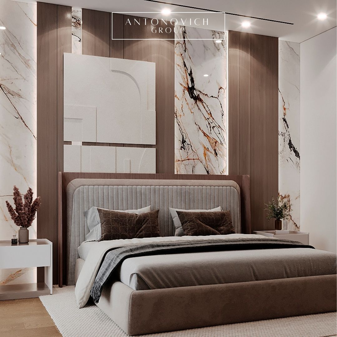 Modern Aesthetic Bedroom Interior Design & Furniture Solution by LUXURY ...