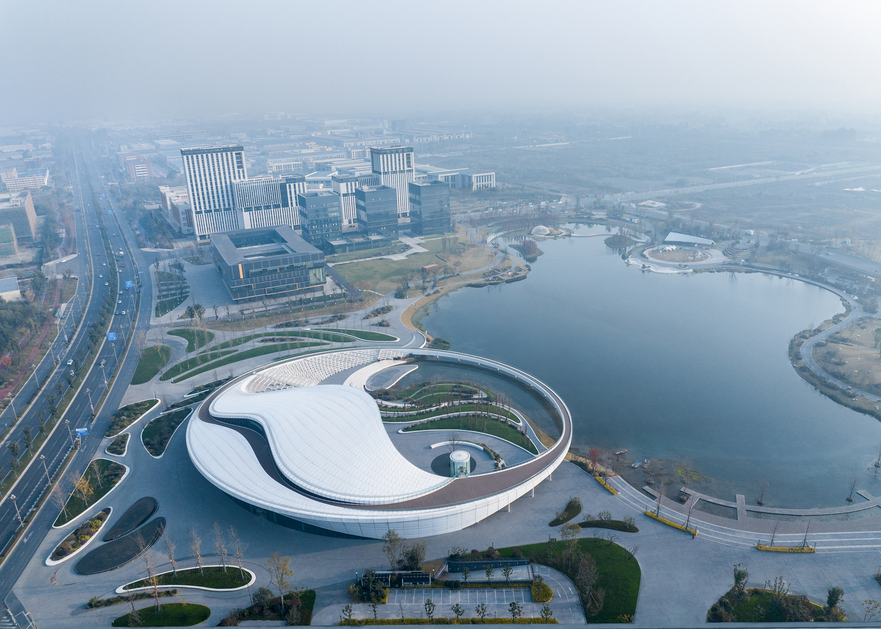 Tianfu Museum of Traditional Chinese Medicine by MUDA-Architects