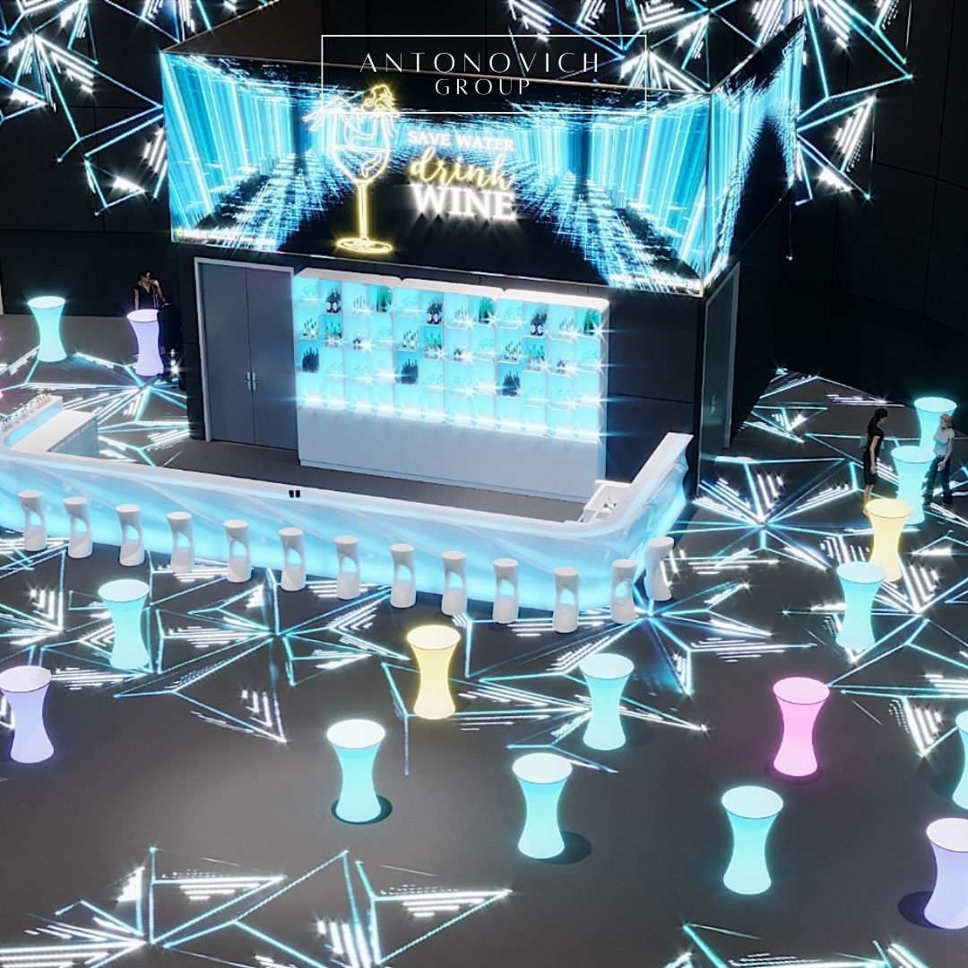 Futuristic Bar Interior Design for Concert Hall by LUXURY ANTONOVICH ...