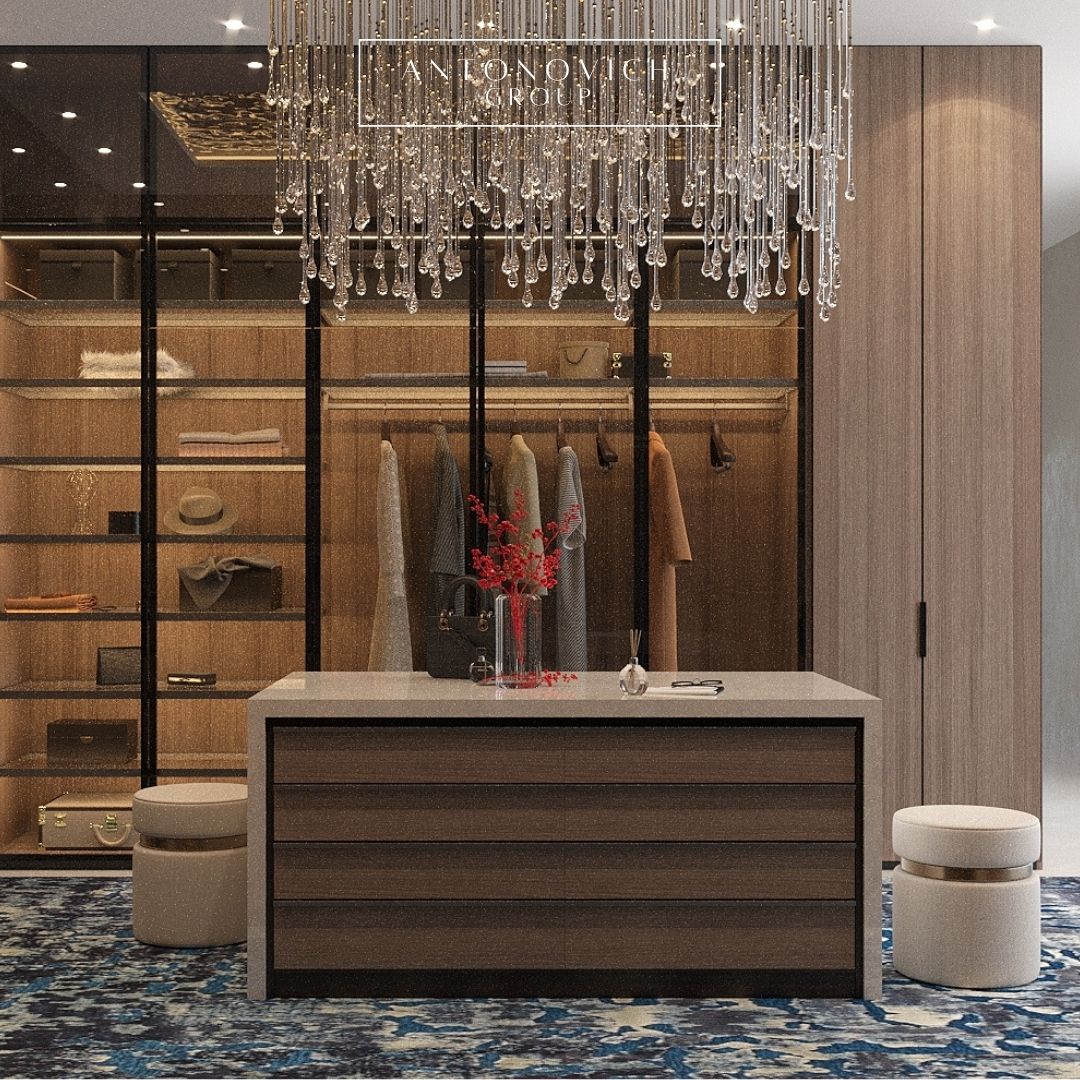 Bespoke Joinery Solution for Luxury Dressing Room Interior Design by ...