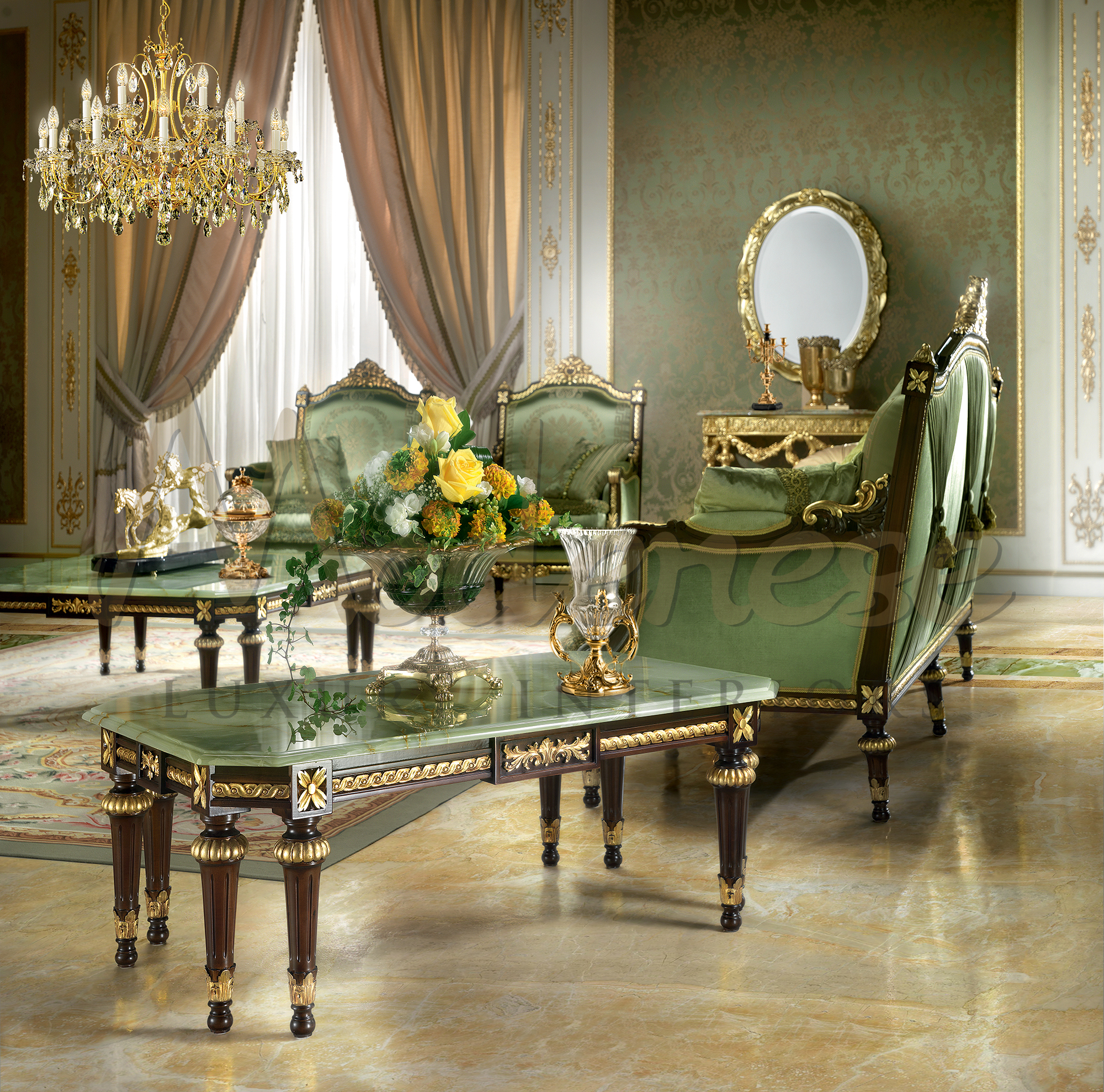 Customised Coffee Tables For Luxury Living Interiors by MODENESE Luxury ...