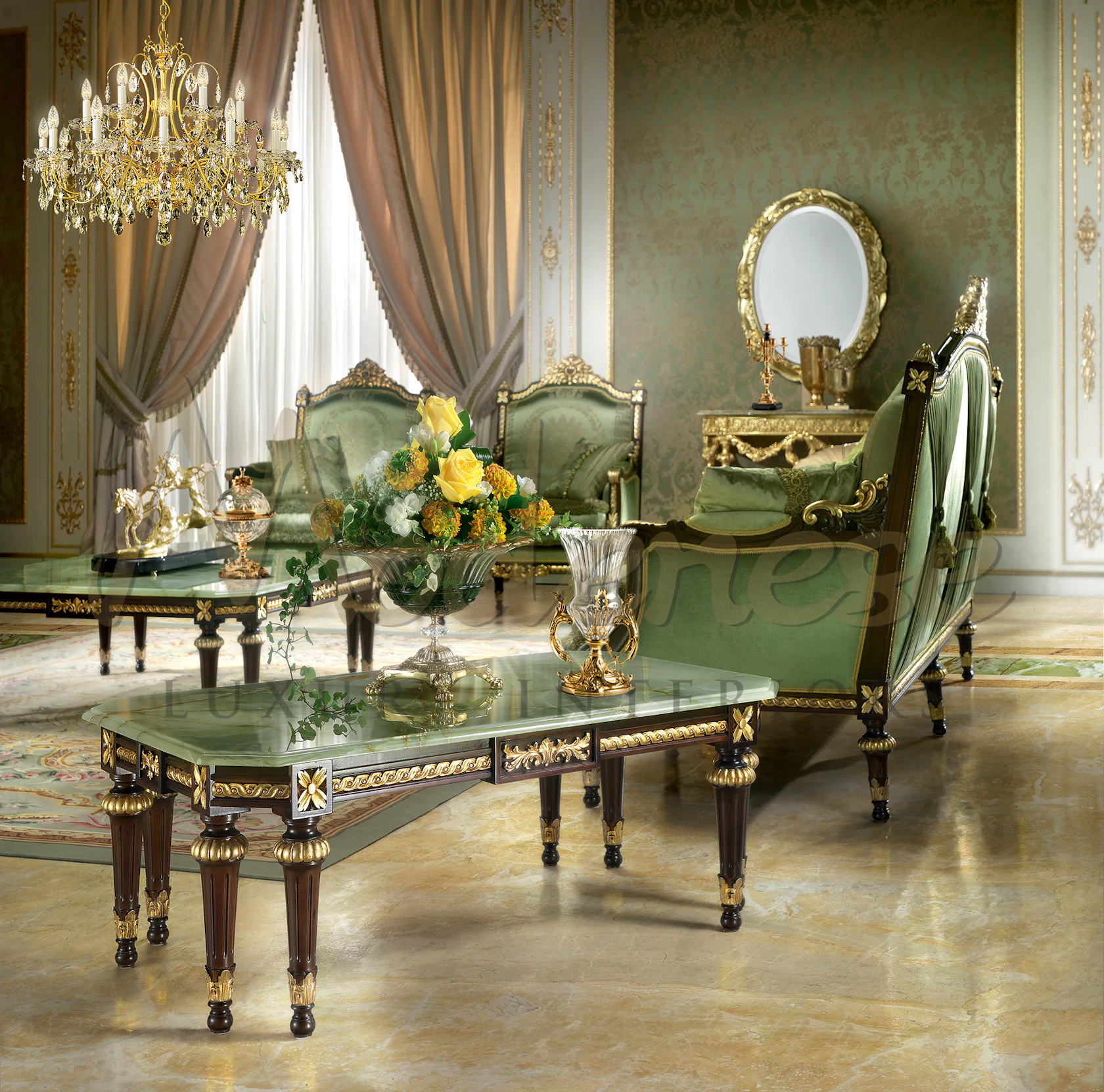 Customised Coffee Tables For Luxury Living Interiors by MODENESE Luxury ...