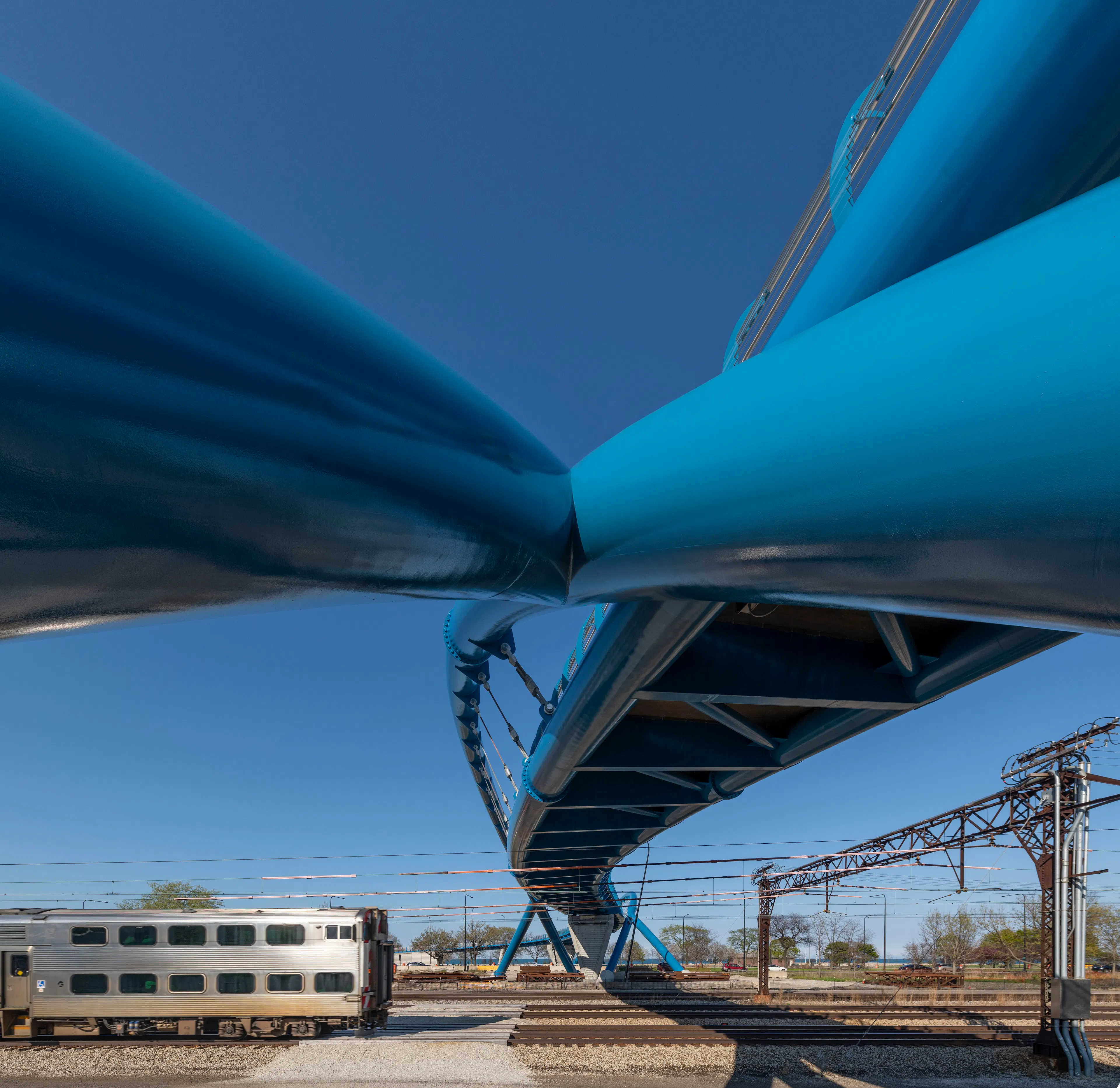 41st and 43rd Street Pedestrian Bridges Chicago — 12