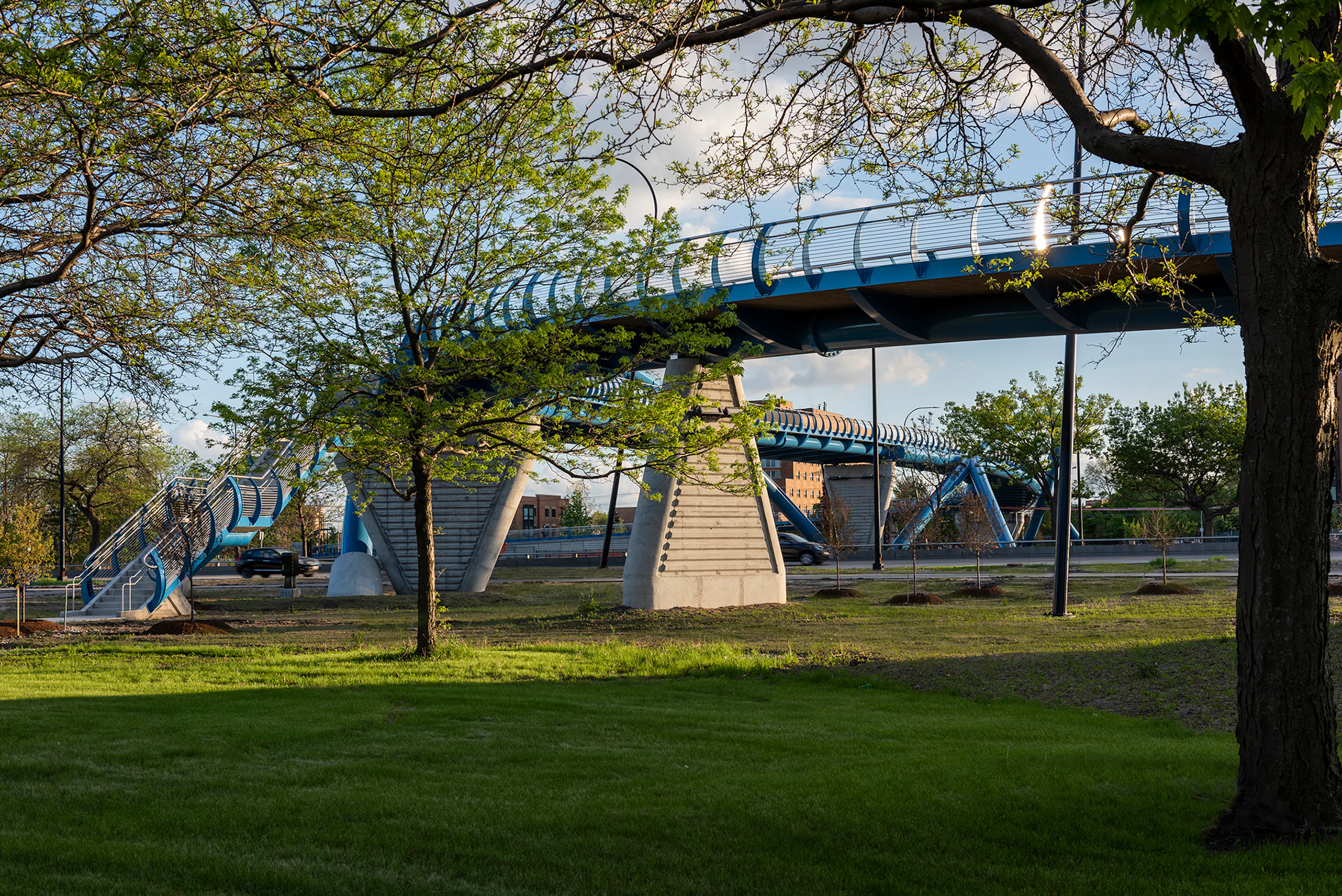 41st and 43rd Street Pedestrian Bridges Chicago — 11