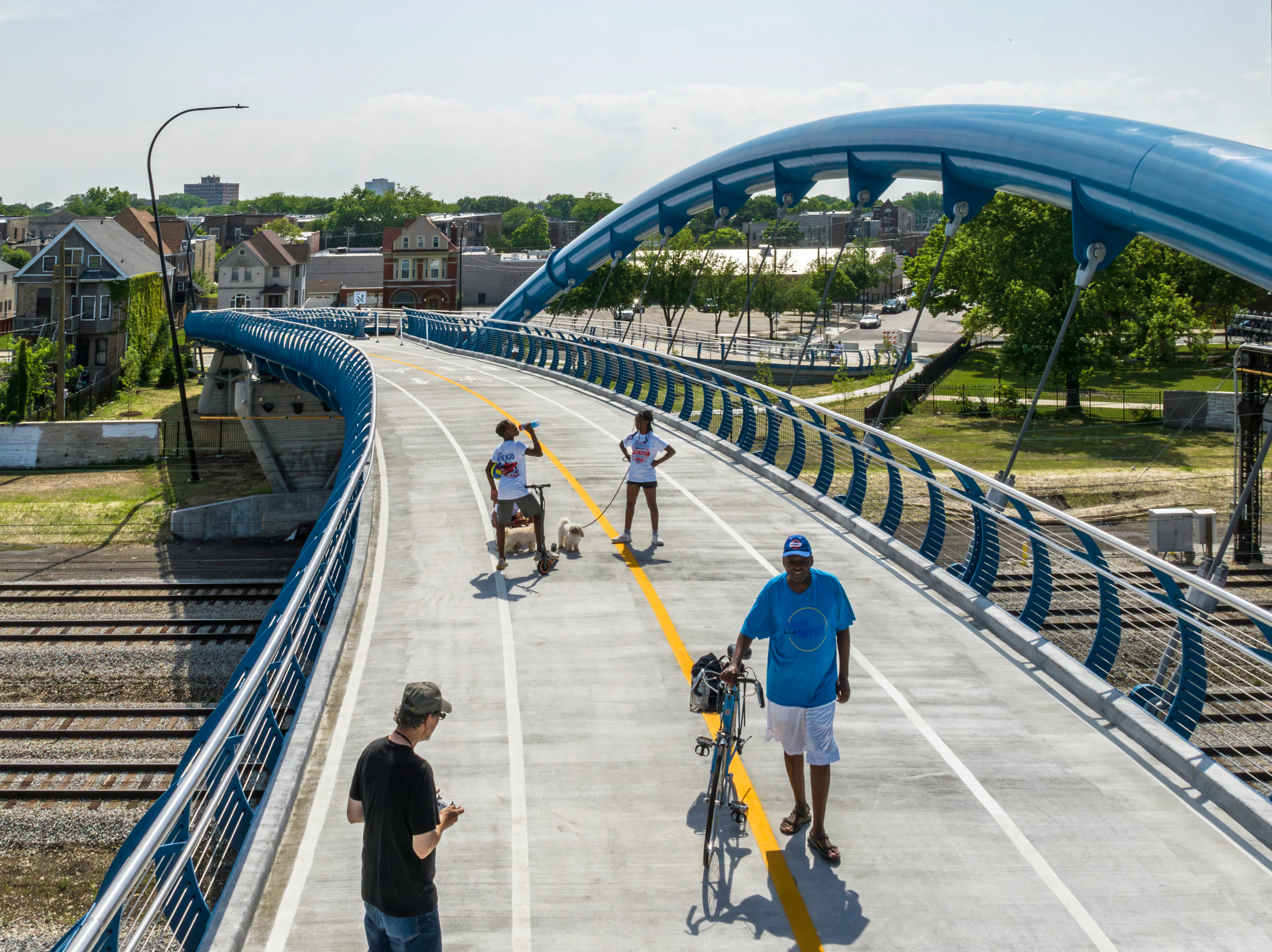 41st and 43rd Street Pedestrian Bridges Chicago — 6