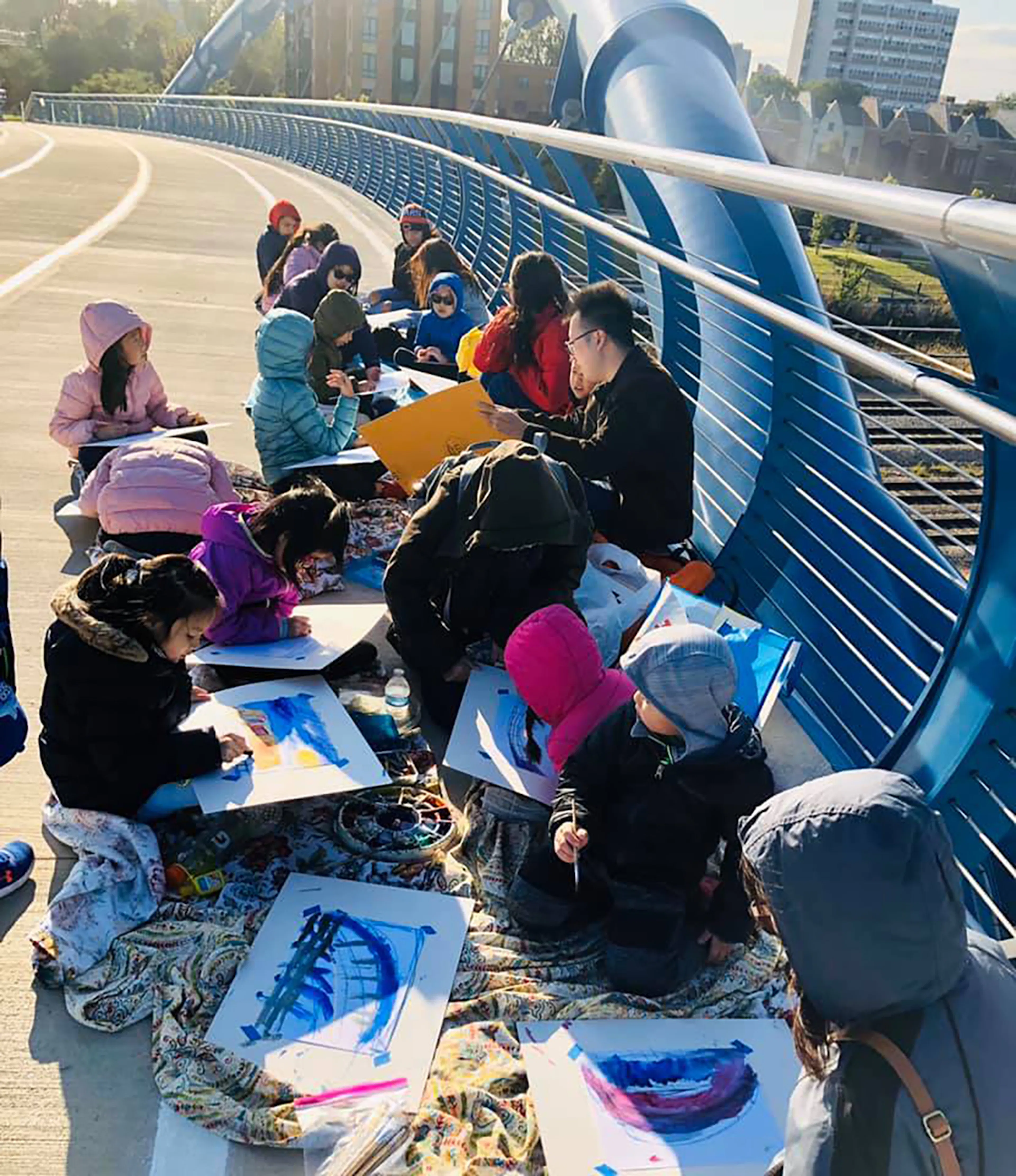 41st and 43rd Street Pedestrian Bridges Chicago — 14