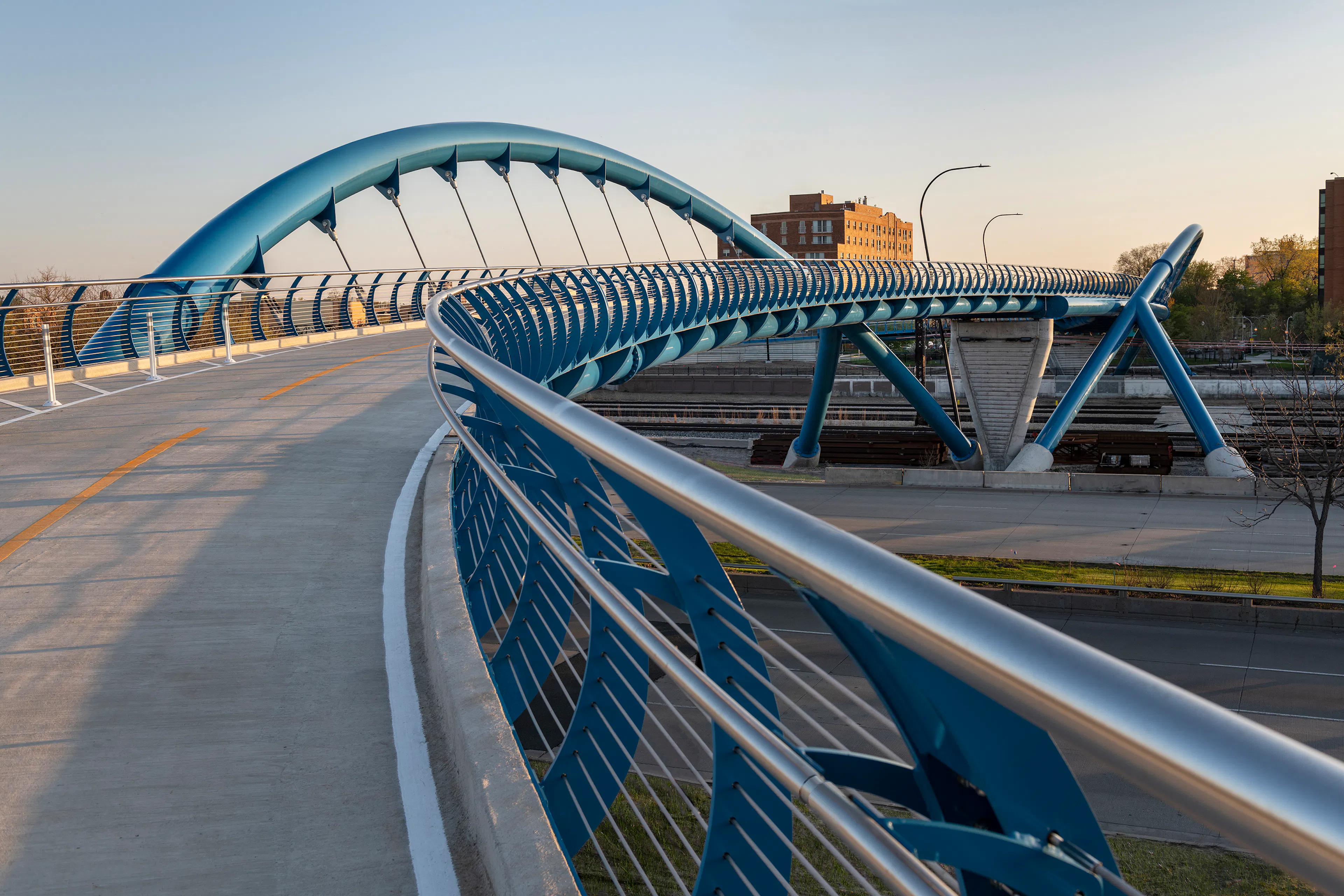 41st and 43rd Street Pedestrian Bridges Chicago — 4