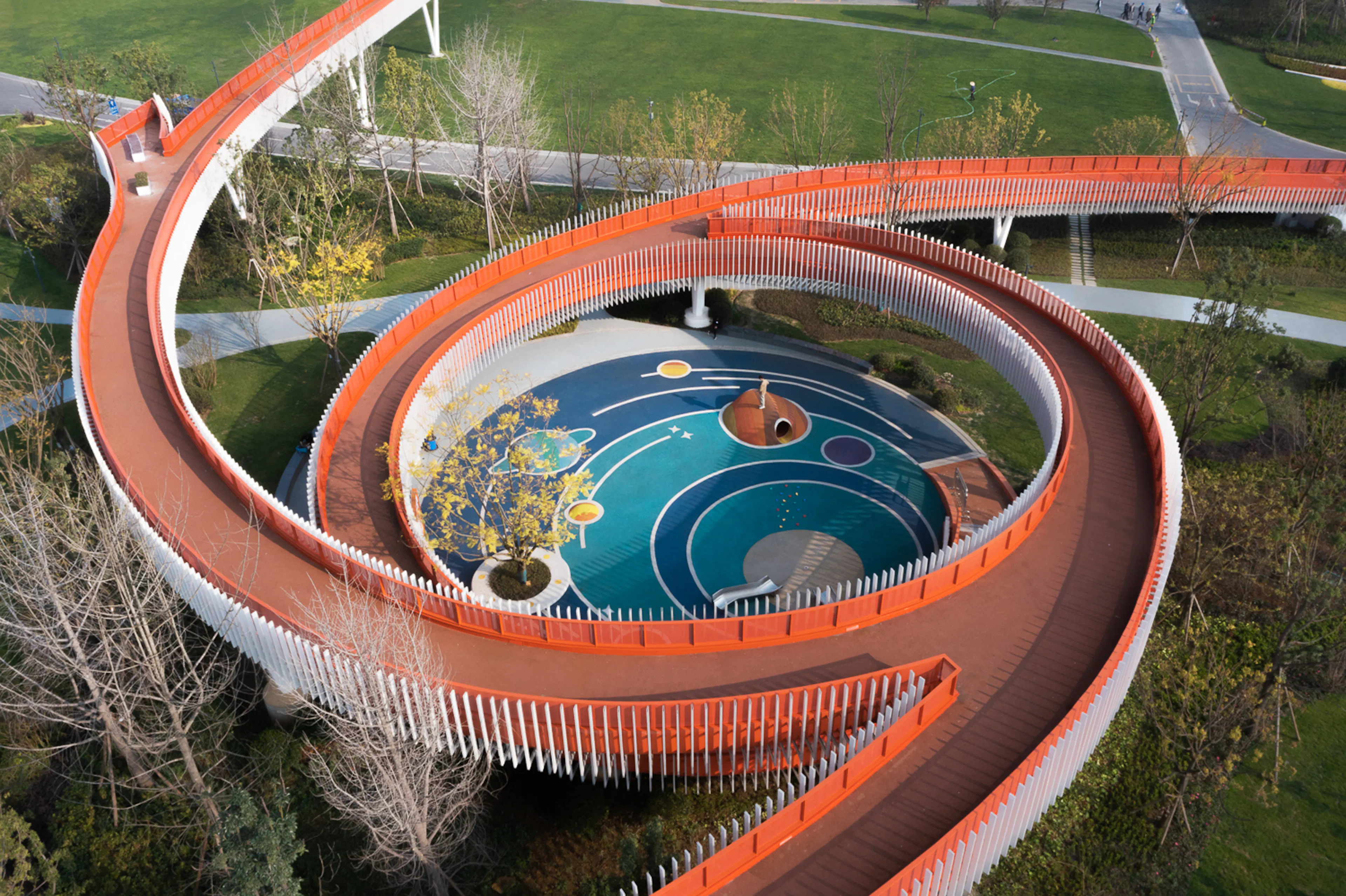 Dong‘an Lake Sports Park Bridge of Chengdu FISU World University Games — 2