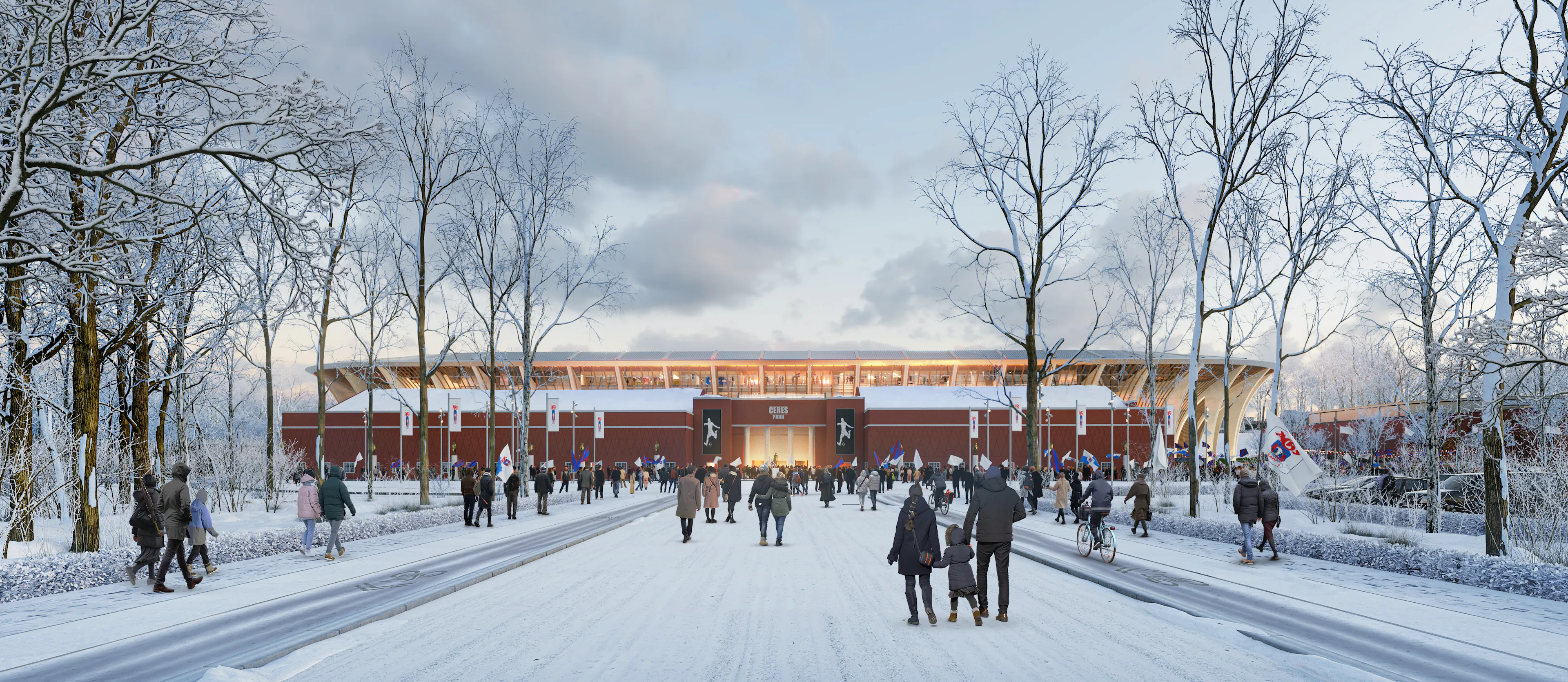 Arena of the Forest – new stadium in Aarhus — 2
