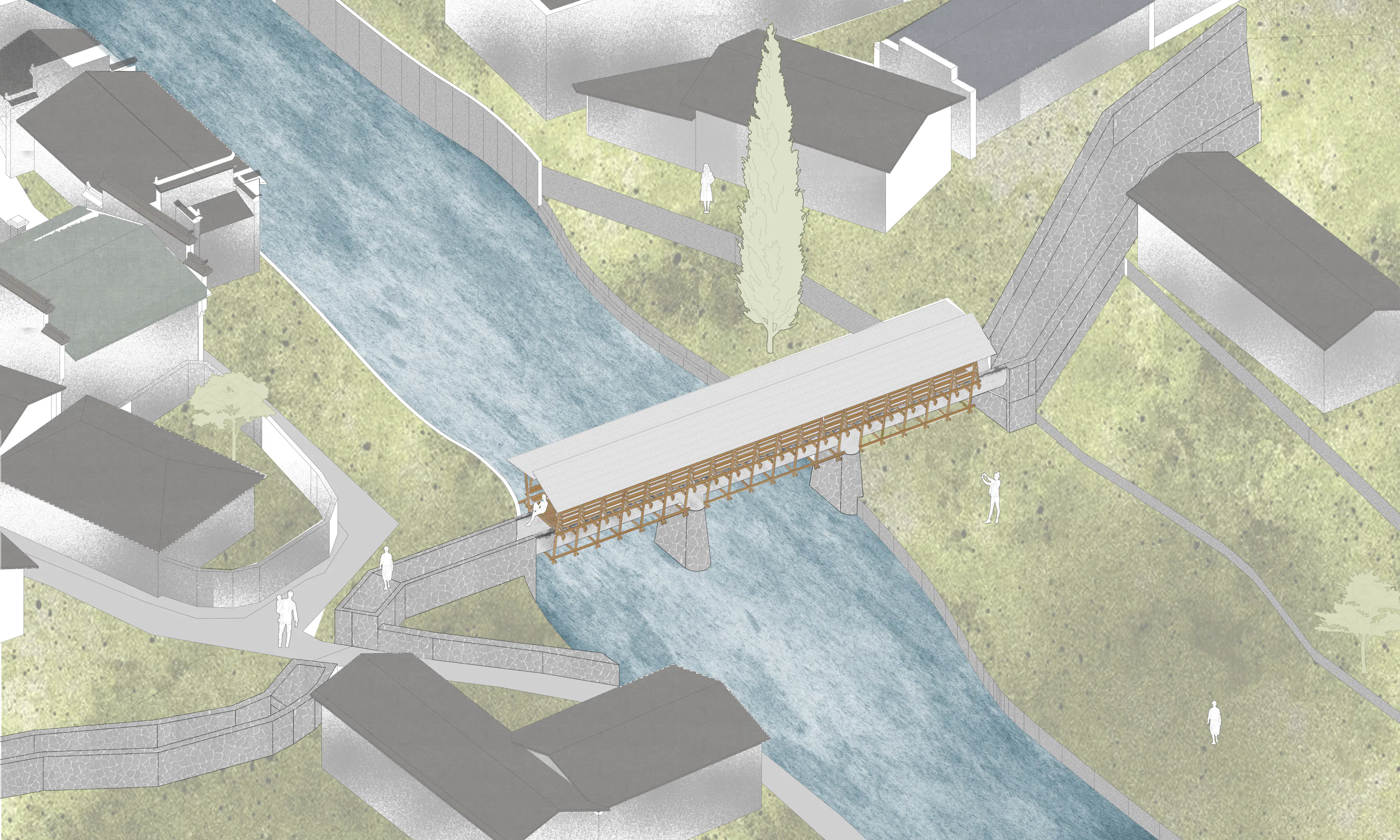 FW JI·Covered Bridge on Aqueduct — 28