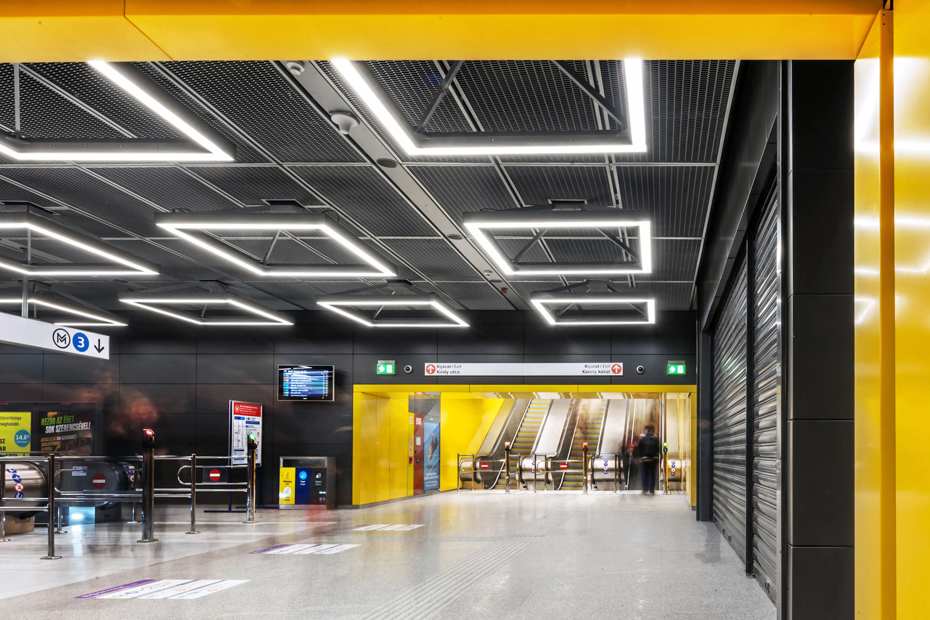 Budapest M3 Deák Ferenc tér Metro Station Renewal — 1