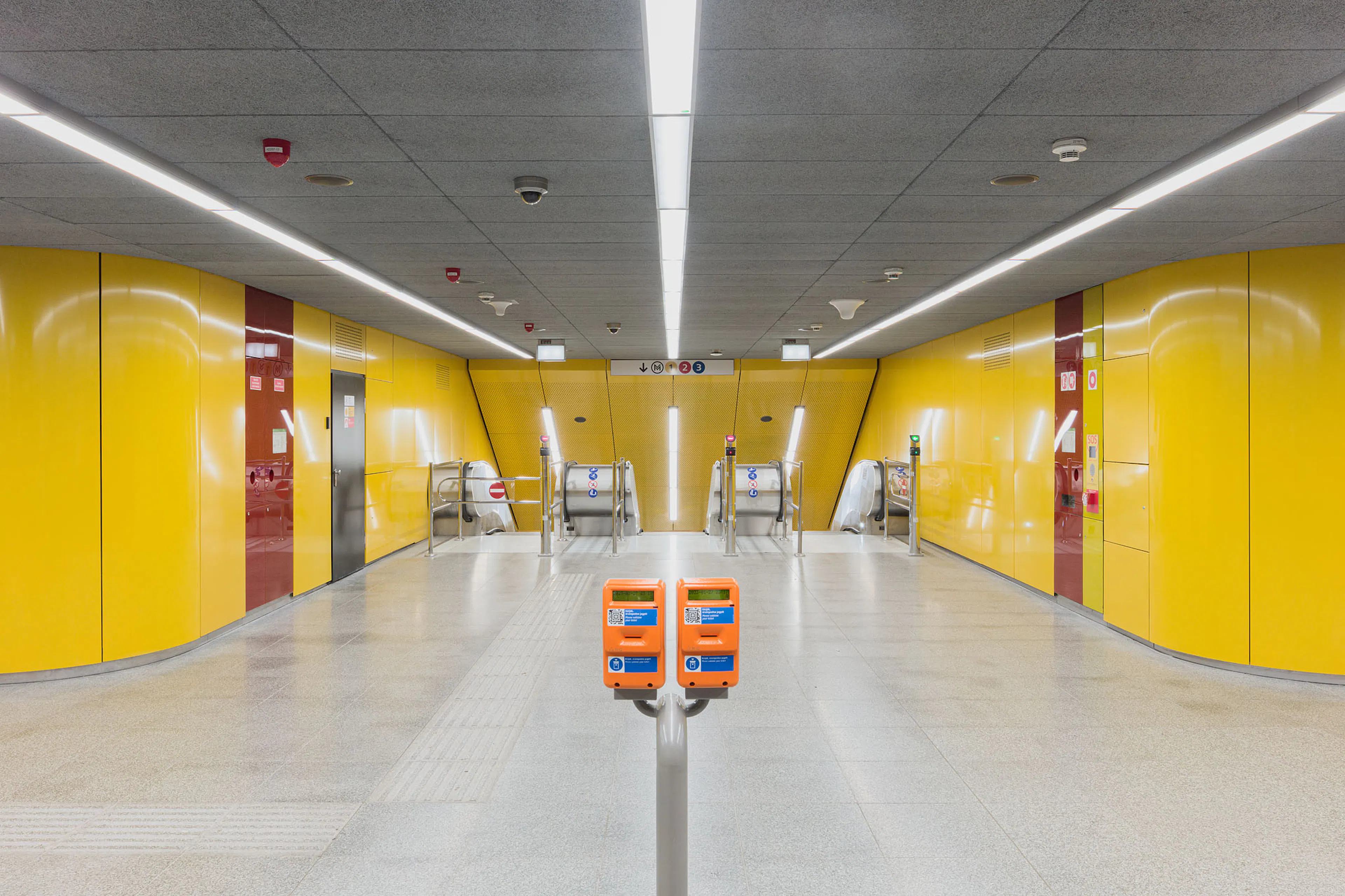 Budapest M3 Deák Ferenc tér Metro Station Renewal — 10