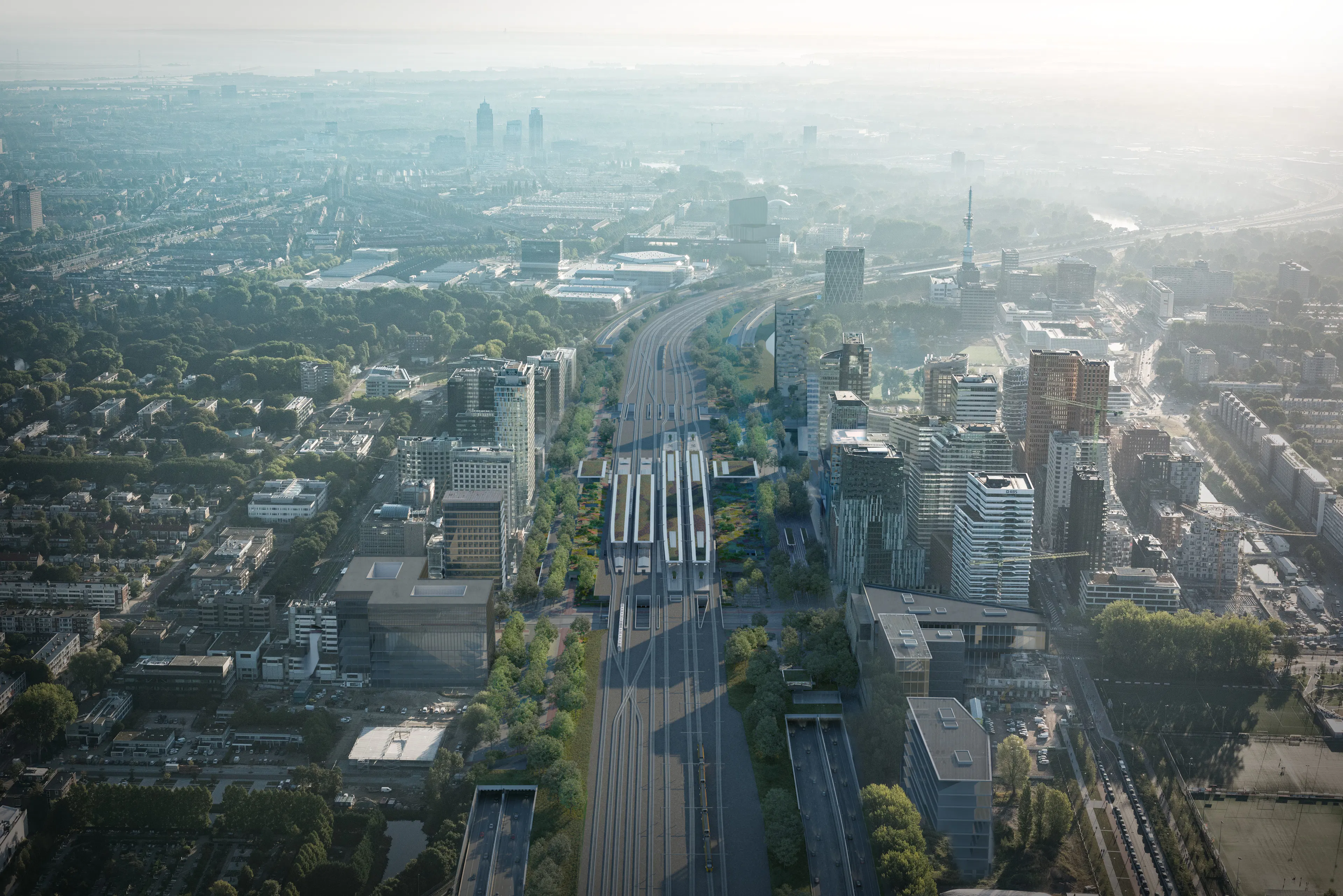 Zuidasdok - Amsterdam South station