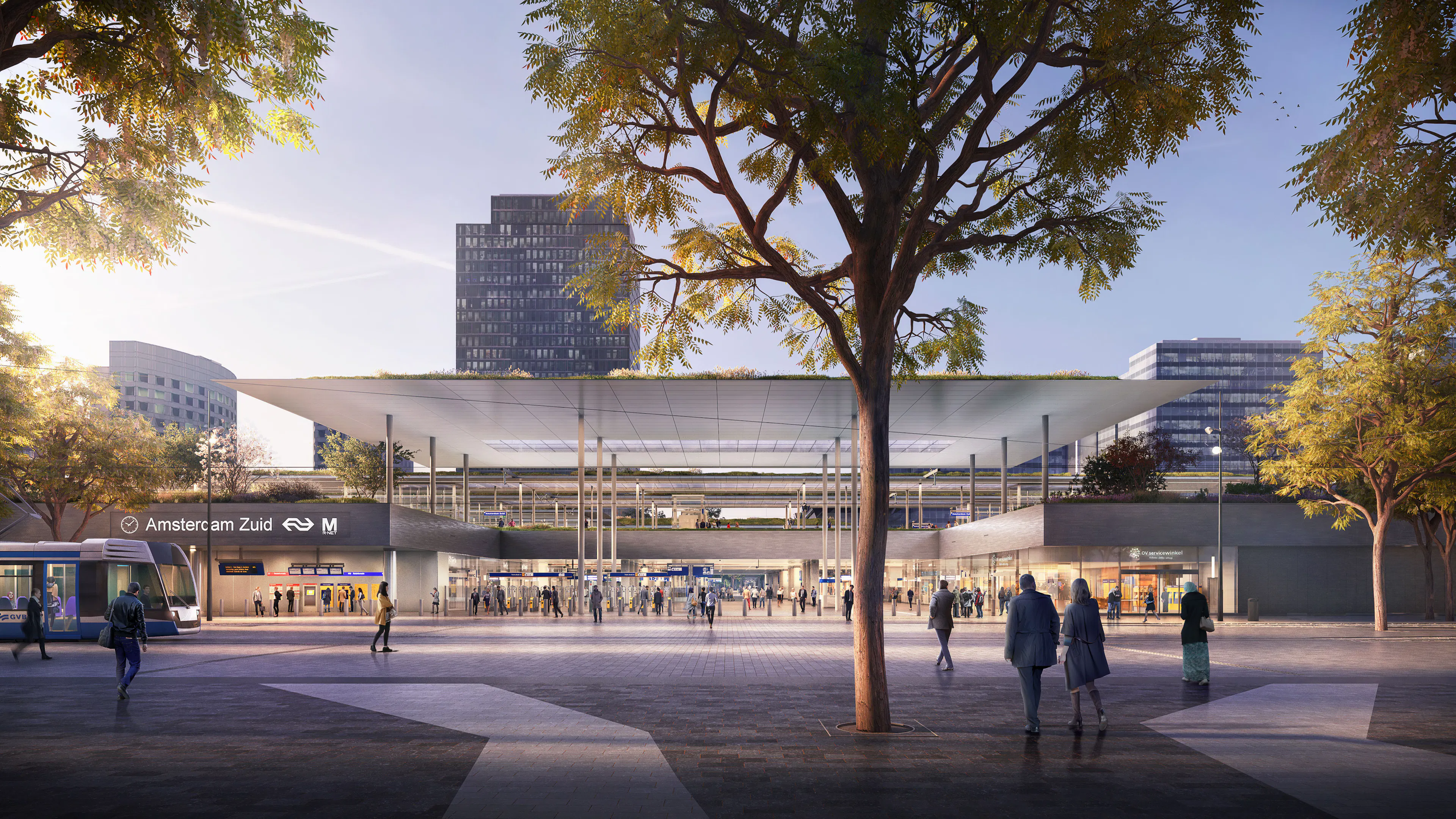 Zuidasdok - Amsterdam South station — 1