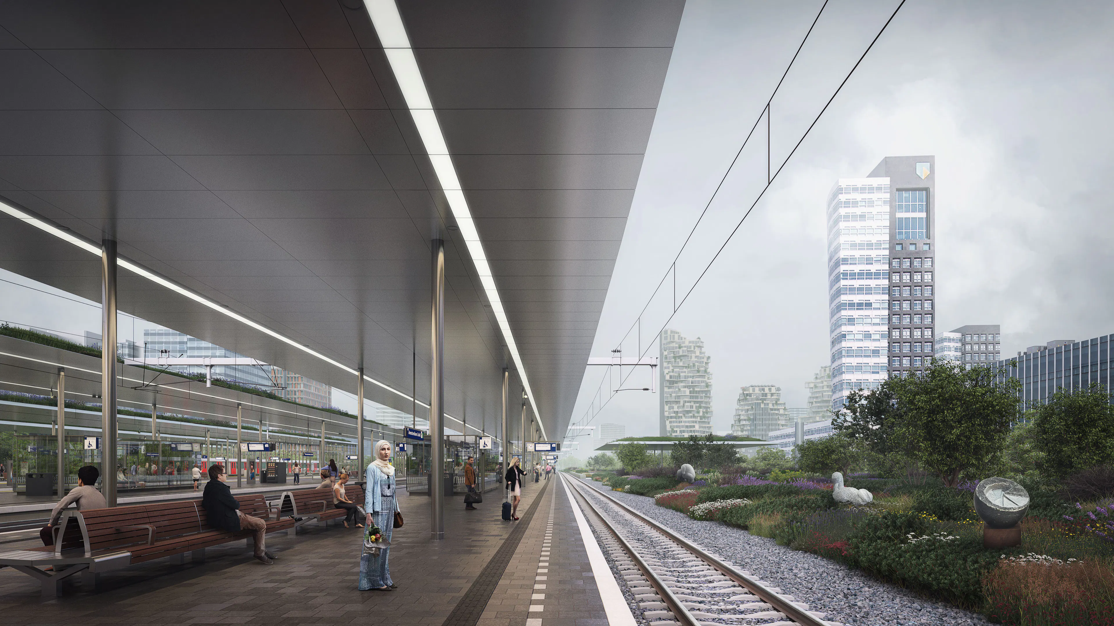 Zuidasdok - Amsterdam South station — 4