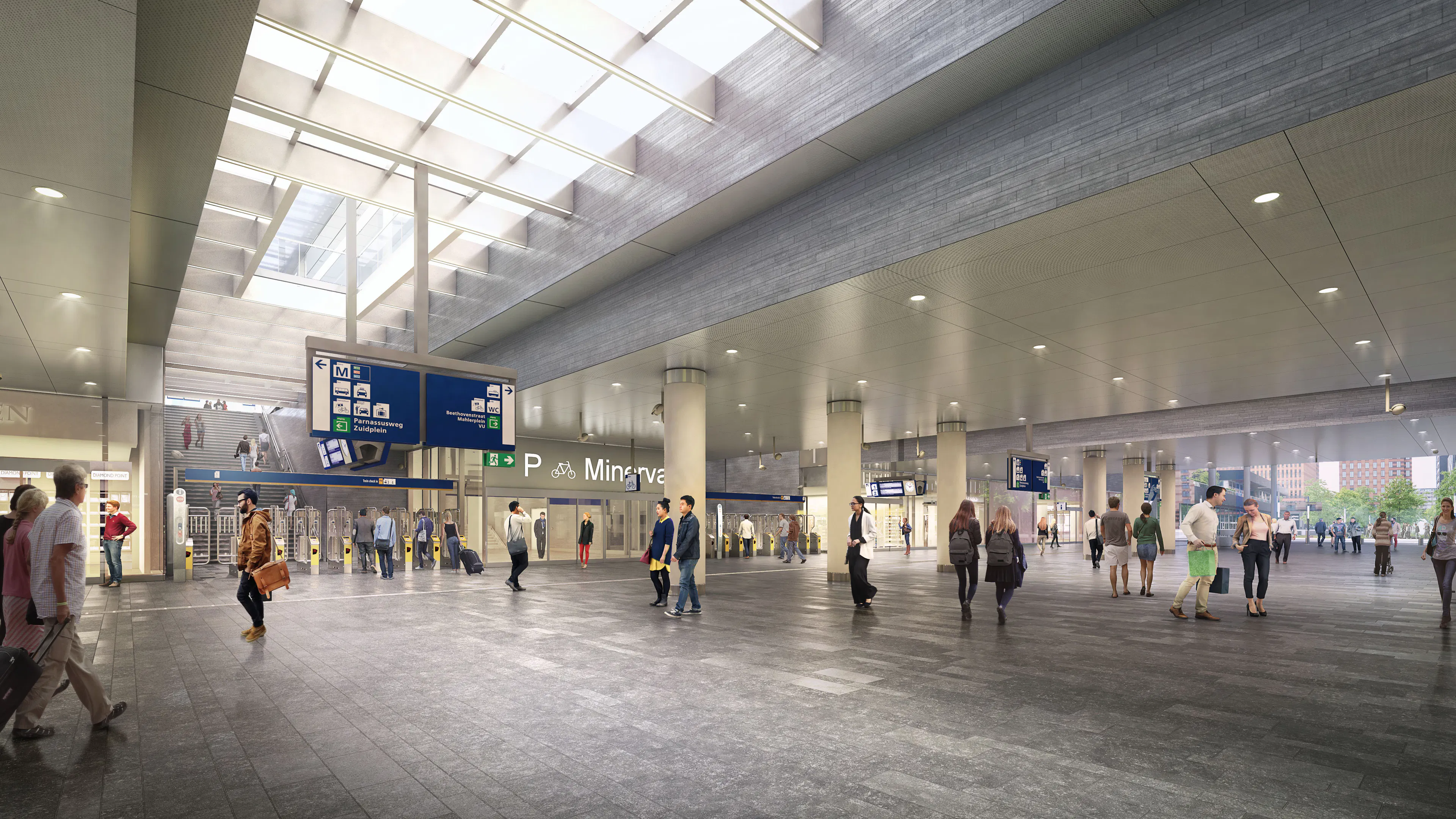 Zuidasdok - Amsterdam South station — 6