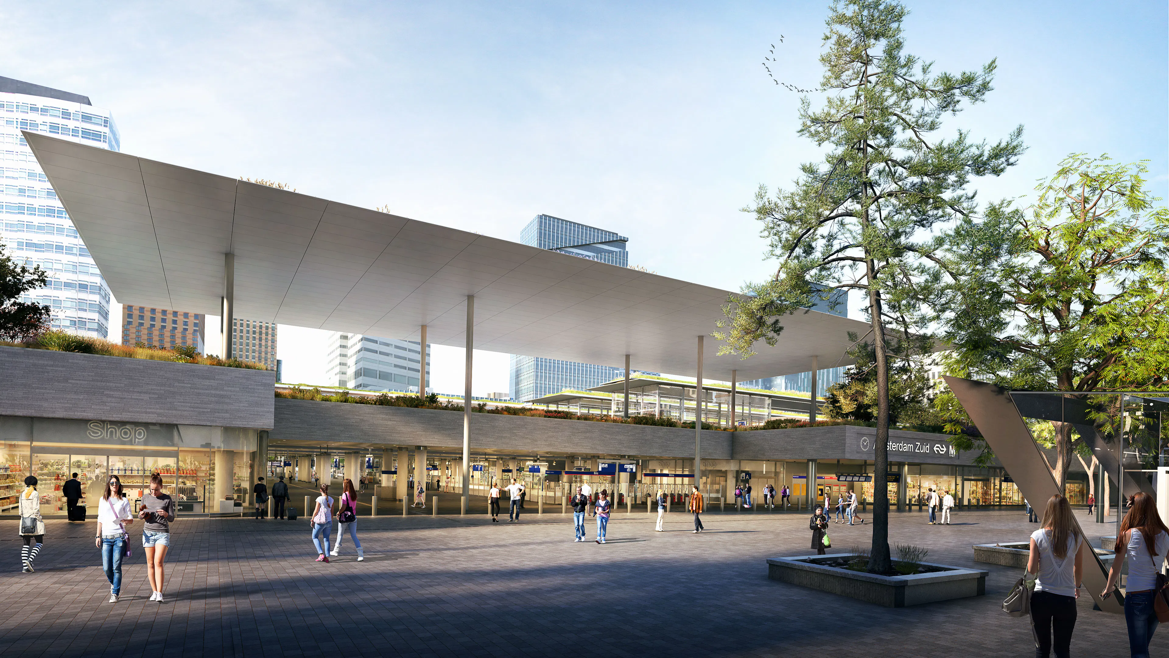 Zuidasdok - Amsterdam South station — 8