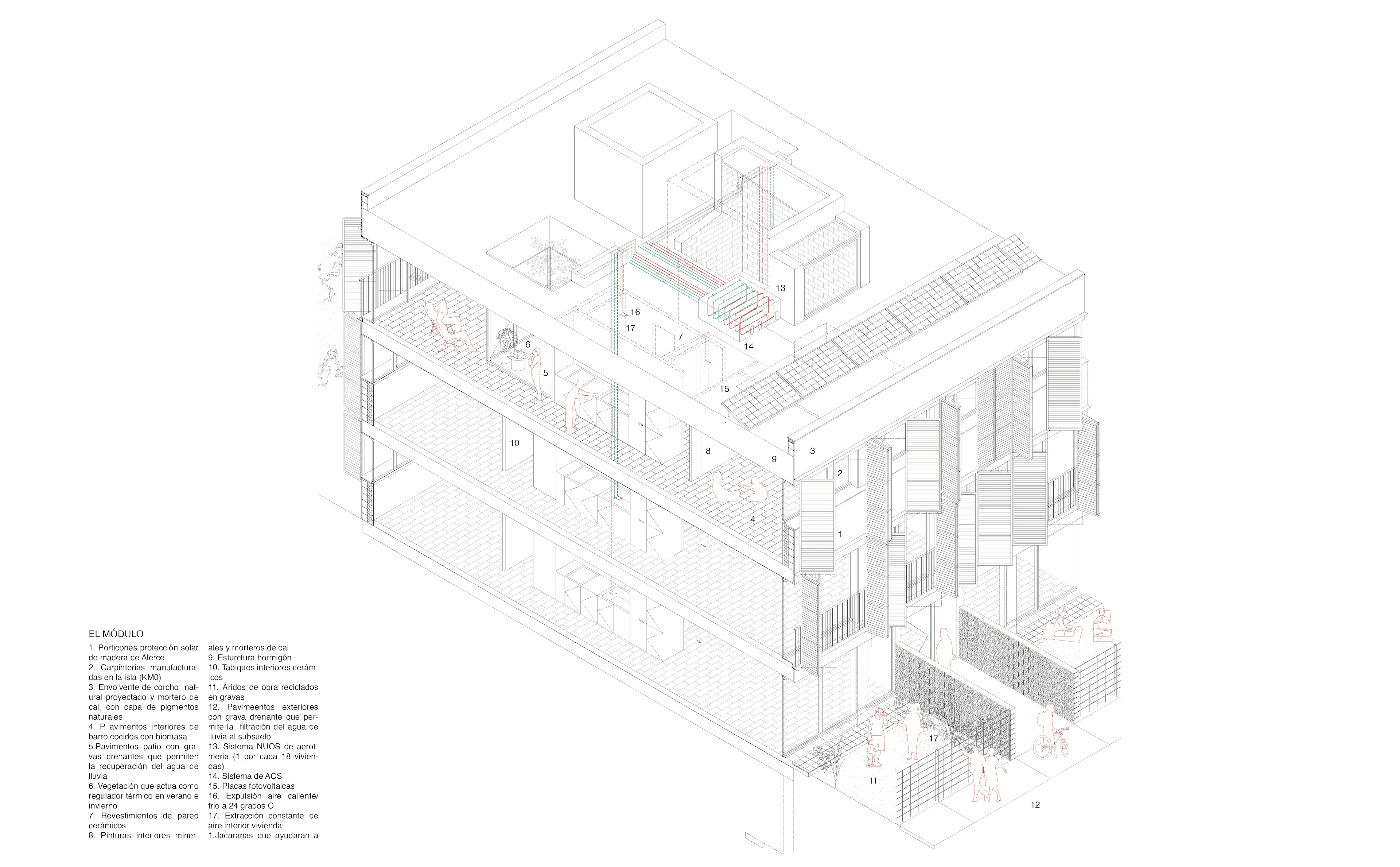 54 social housing in Inca, Mallorca, Balearic Islands — 33