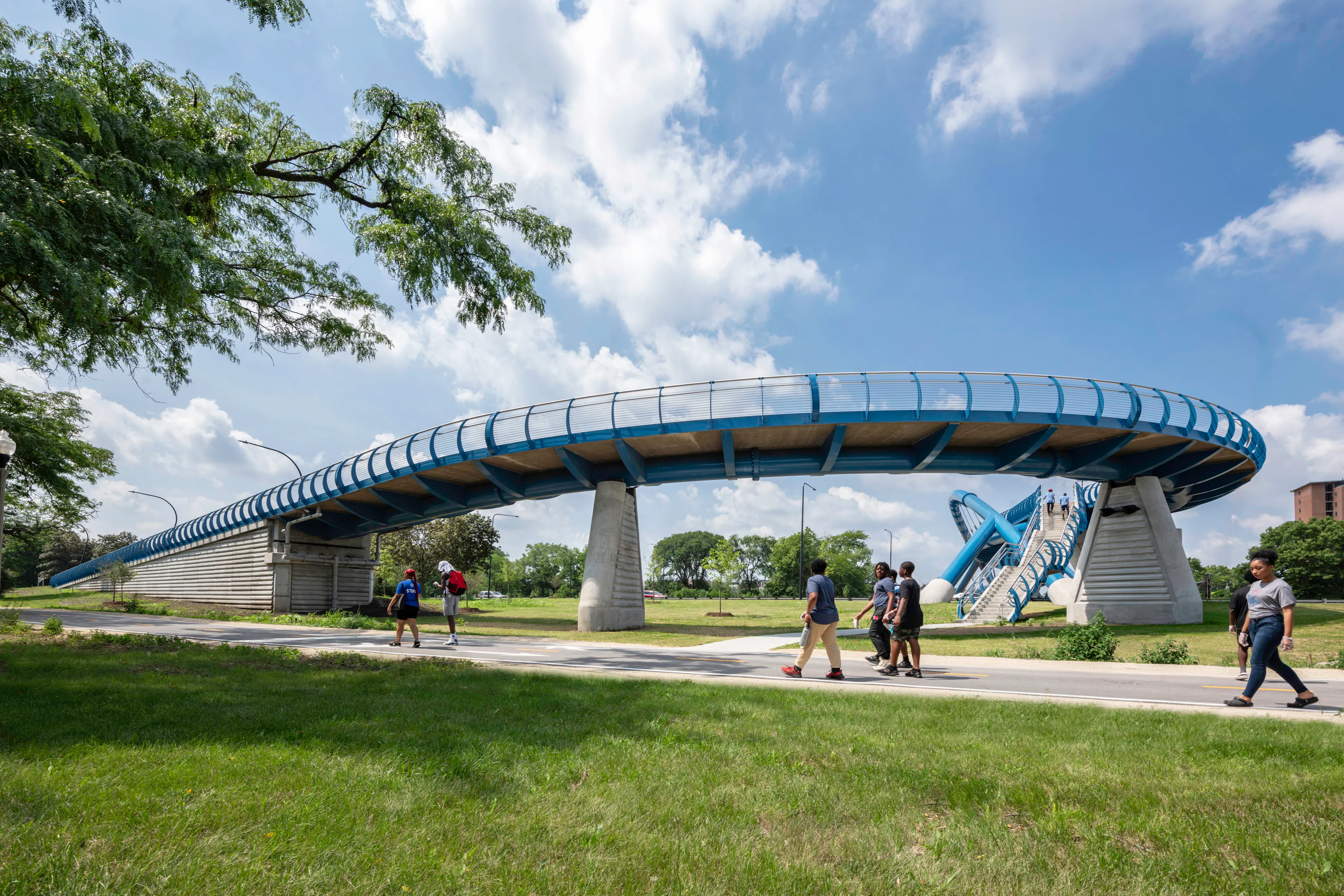 41st and 43rd Street Pedestrian Bridges Chicago — 10