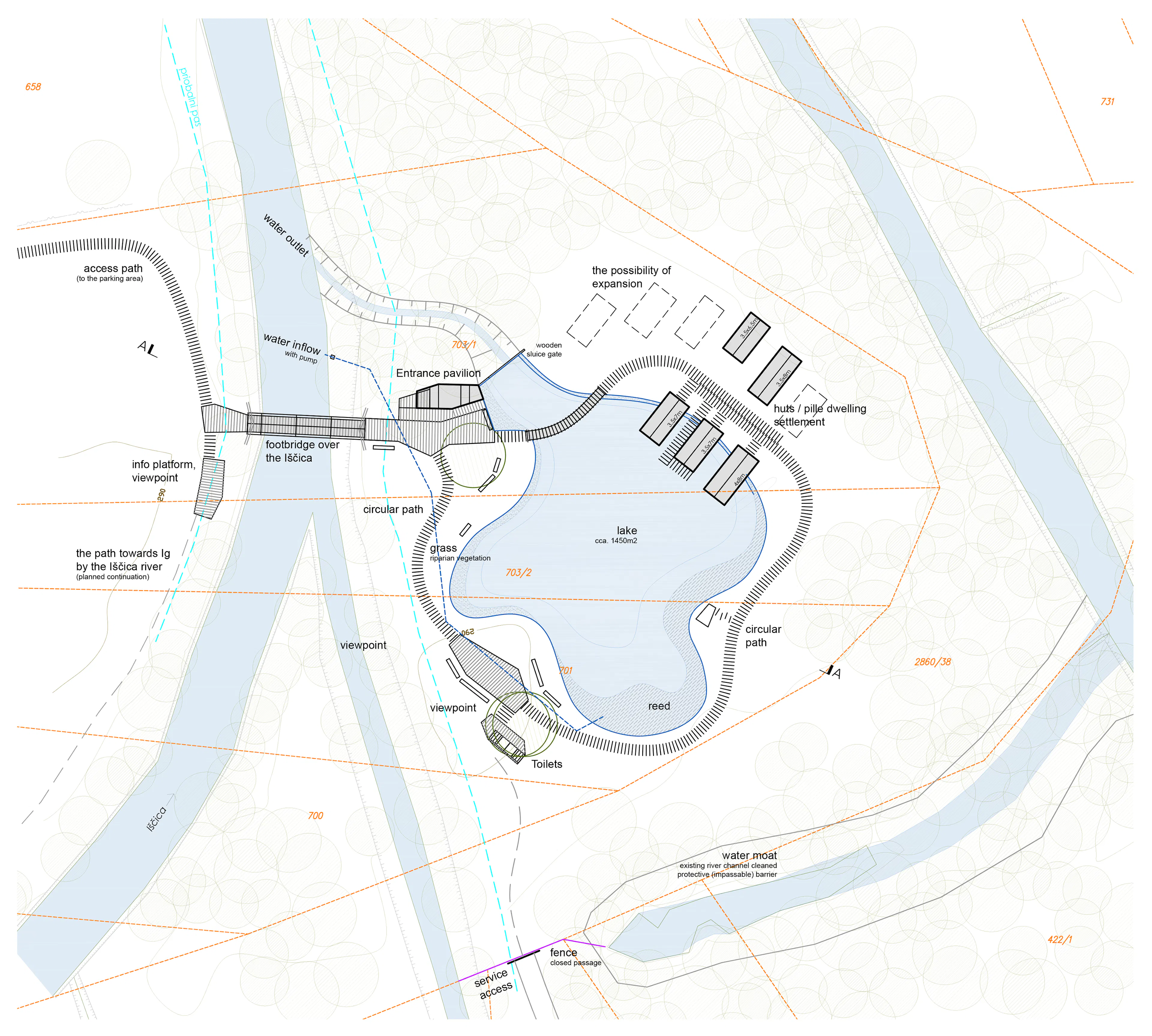 Interpretation Center of Biodiversity and Pile Dwellings in the Ljubljana Marsh Nature Park — 30