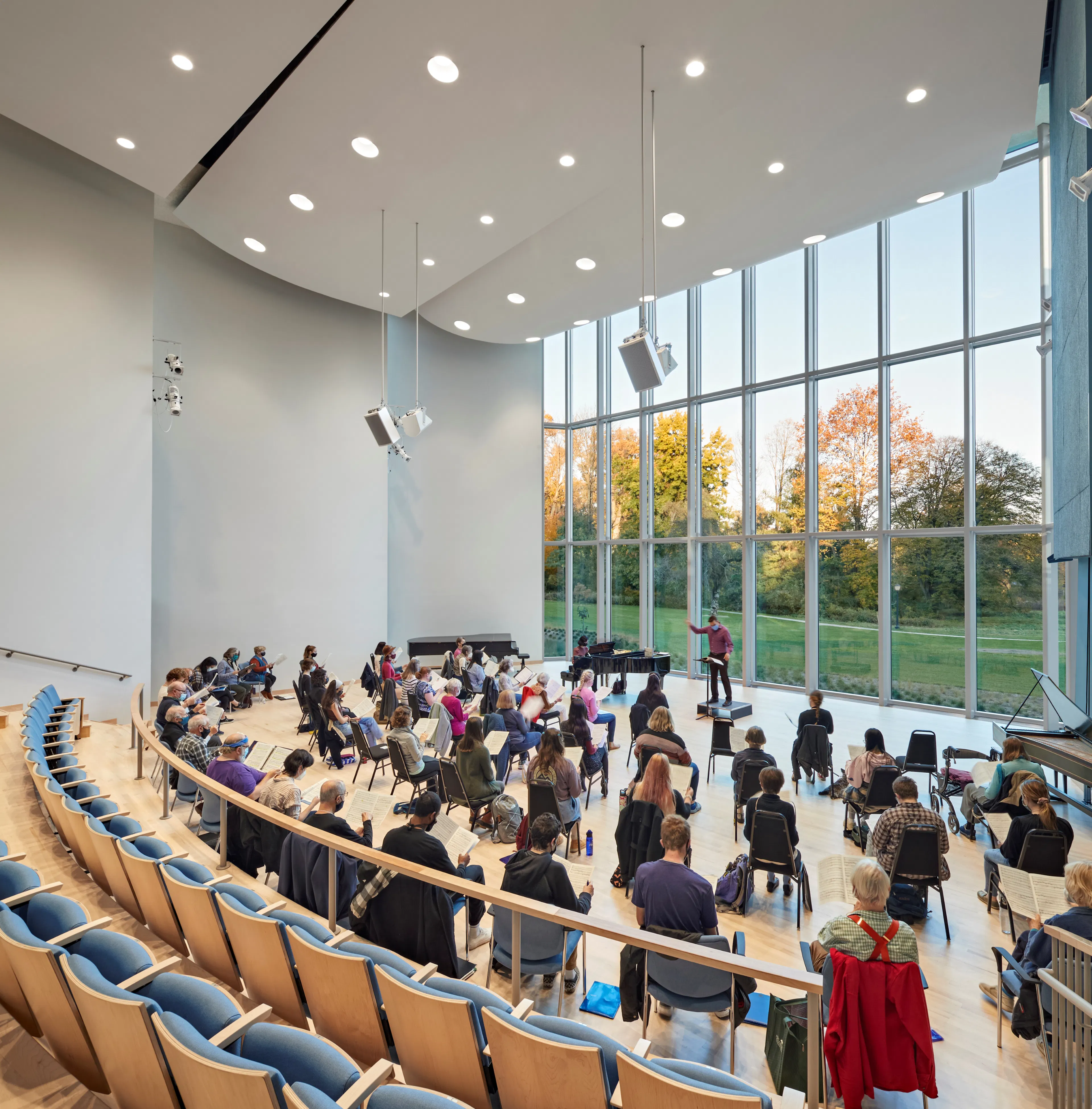 Jaharis Recital Hall and Roberts Music Building at Haverford College — 6