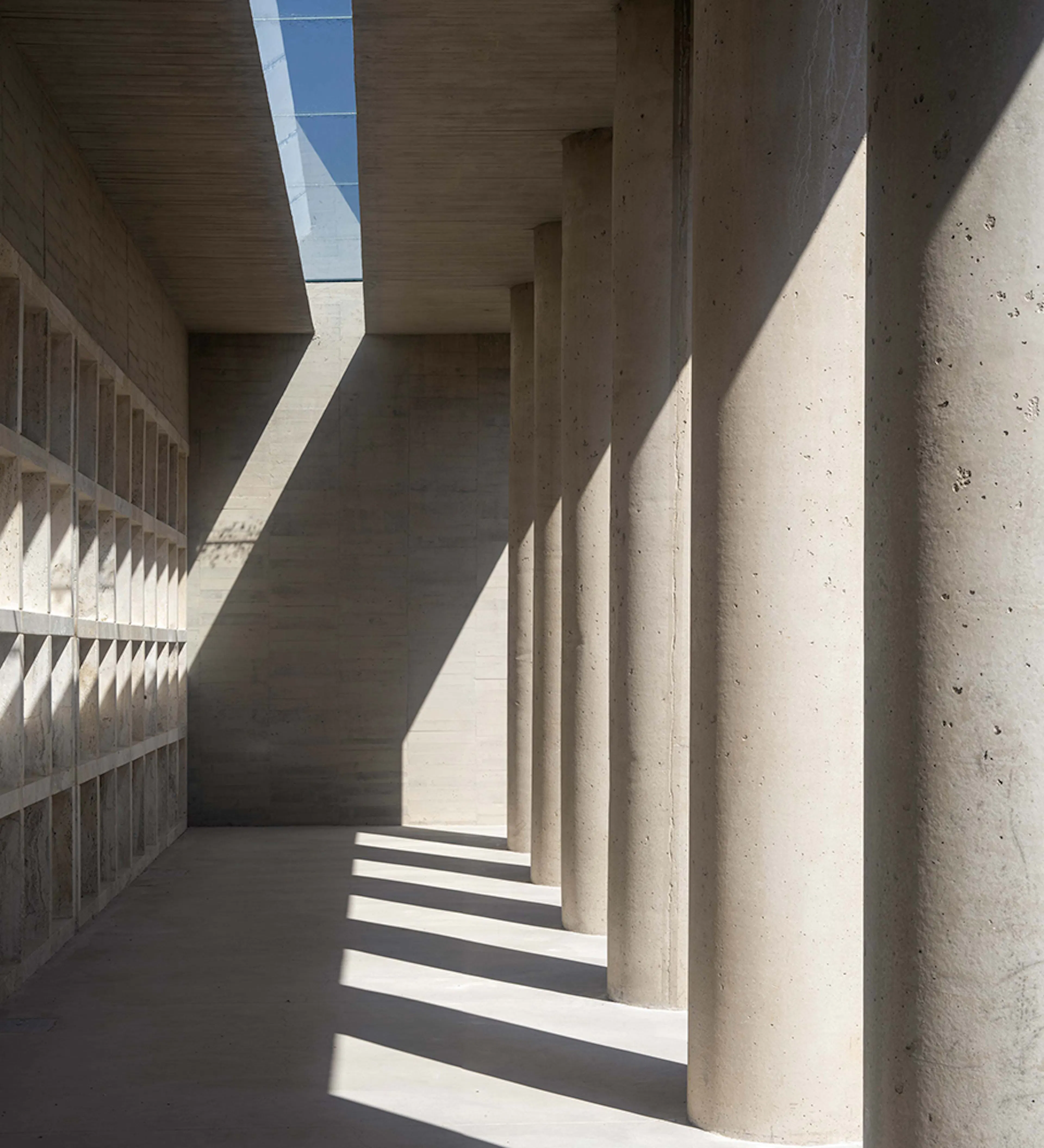 Extension and new “Chapel of the sacred landscape” in the Valfabbrica cemetery — 7