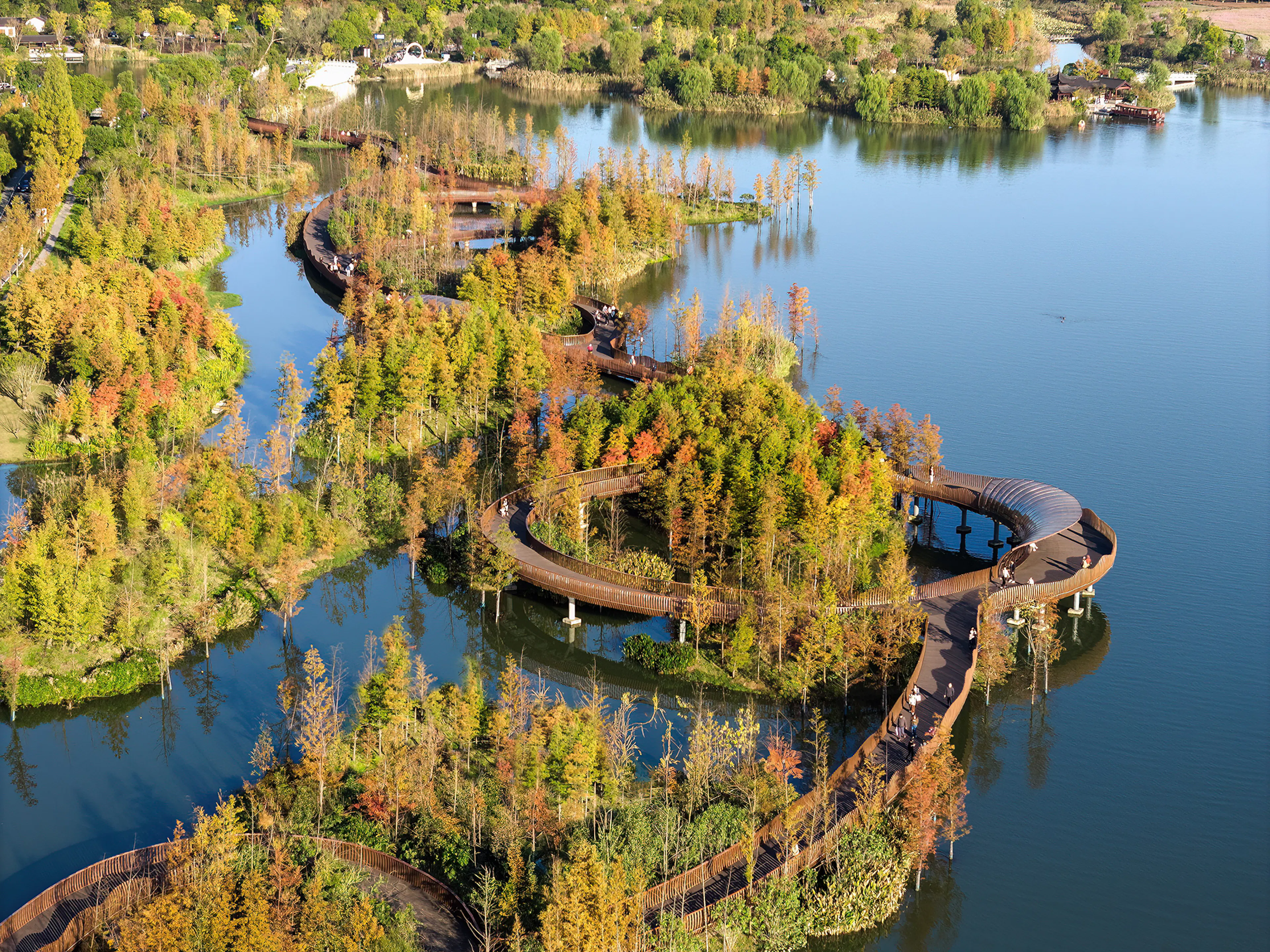 Ecological Restoration of Tongjian Lake Park — 16