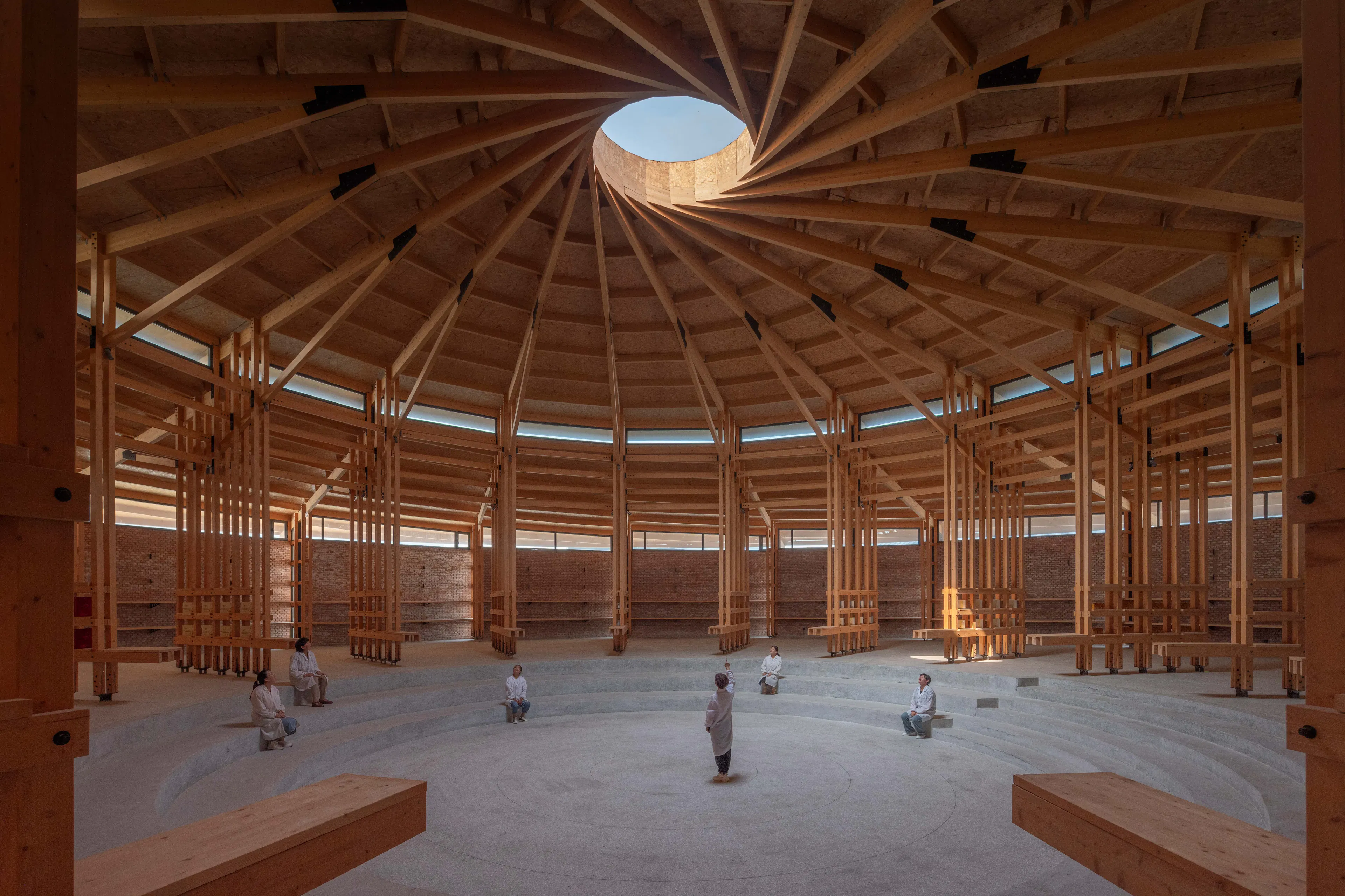 Prepared Rehmannia Root Crafts Exhibition Hall