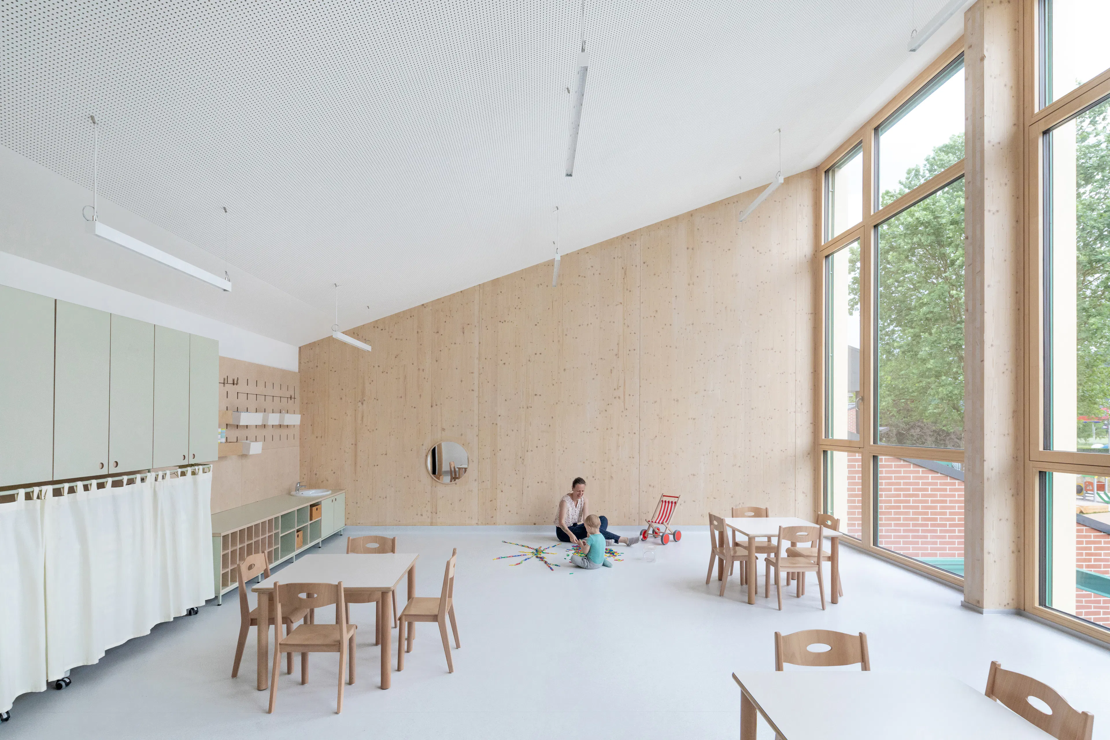 Comprehensive renovation and extension of the Kindergarten, Učenjak unit — 8
