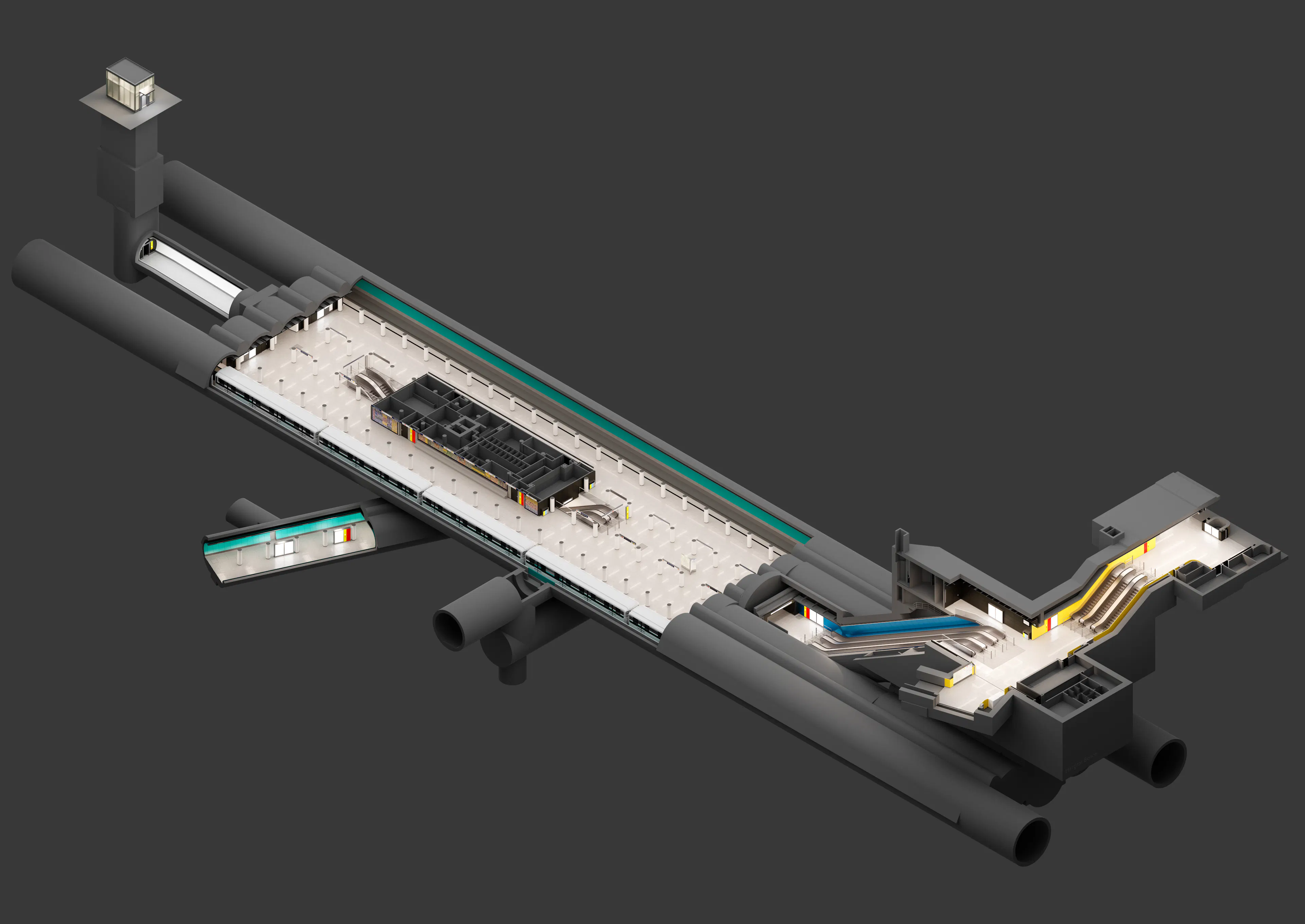 Budapest M3 Deák Ferenc tér Metro Station Renewal — 14