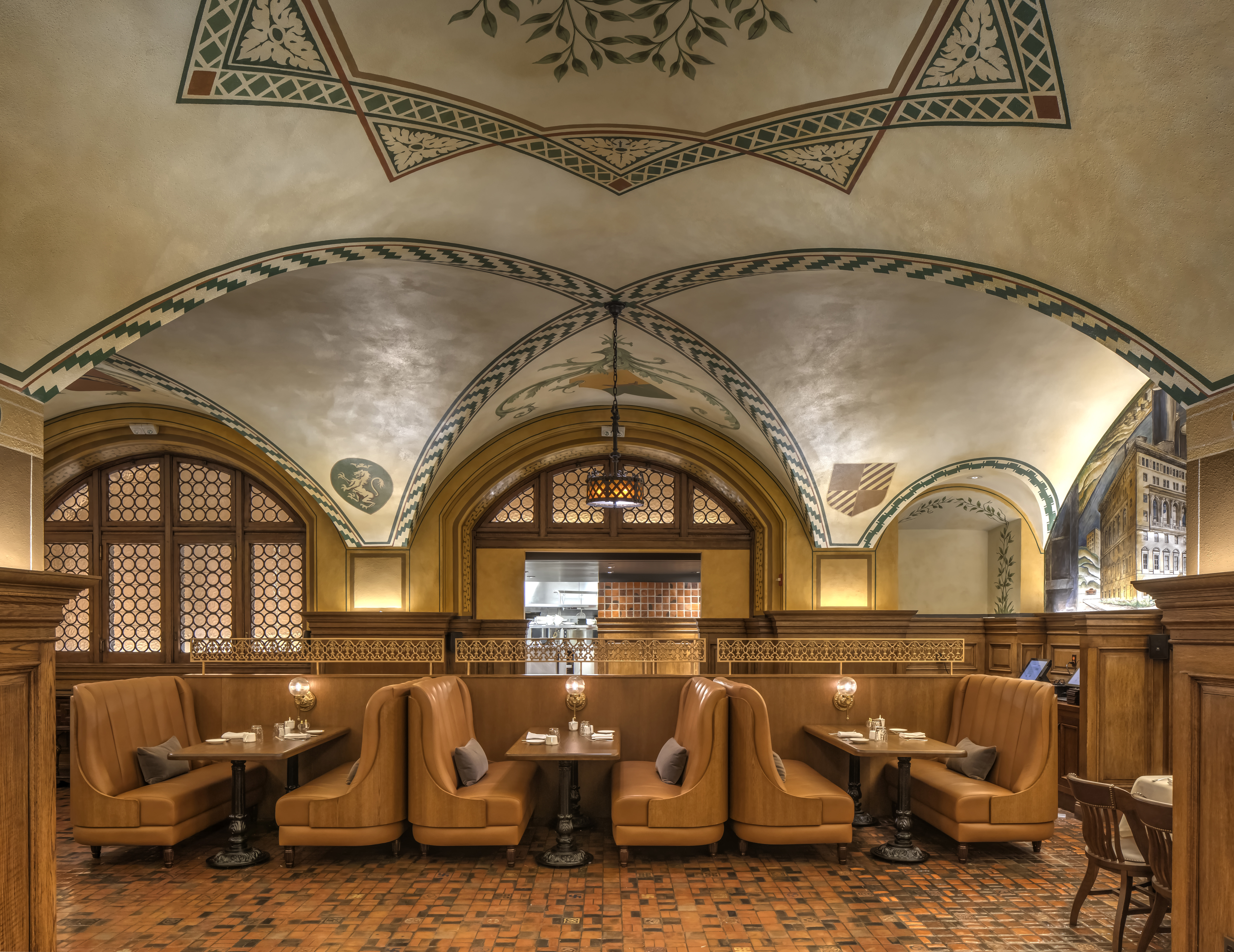 The Detroit Athletic Club: The Gallery | The Fresco by McIntosh Poris ...