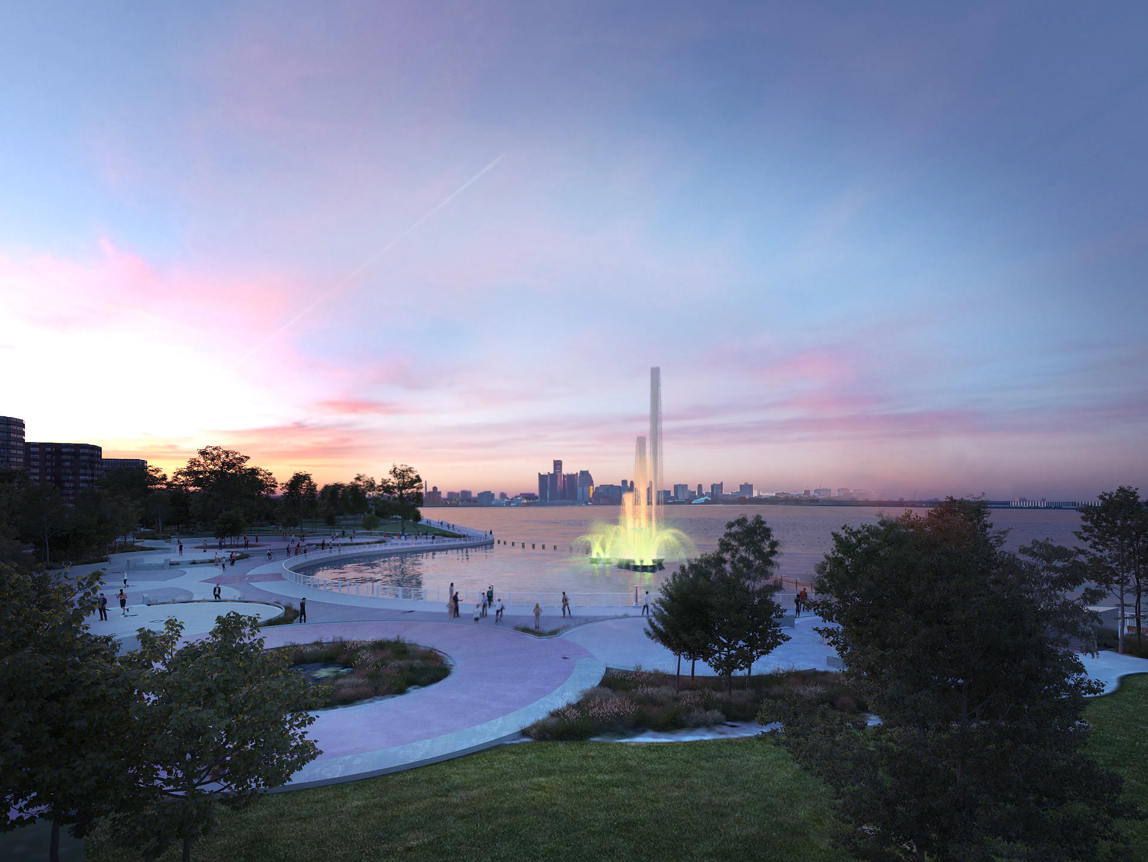 Windsor Peace Fountain — 3