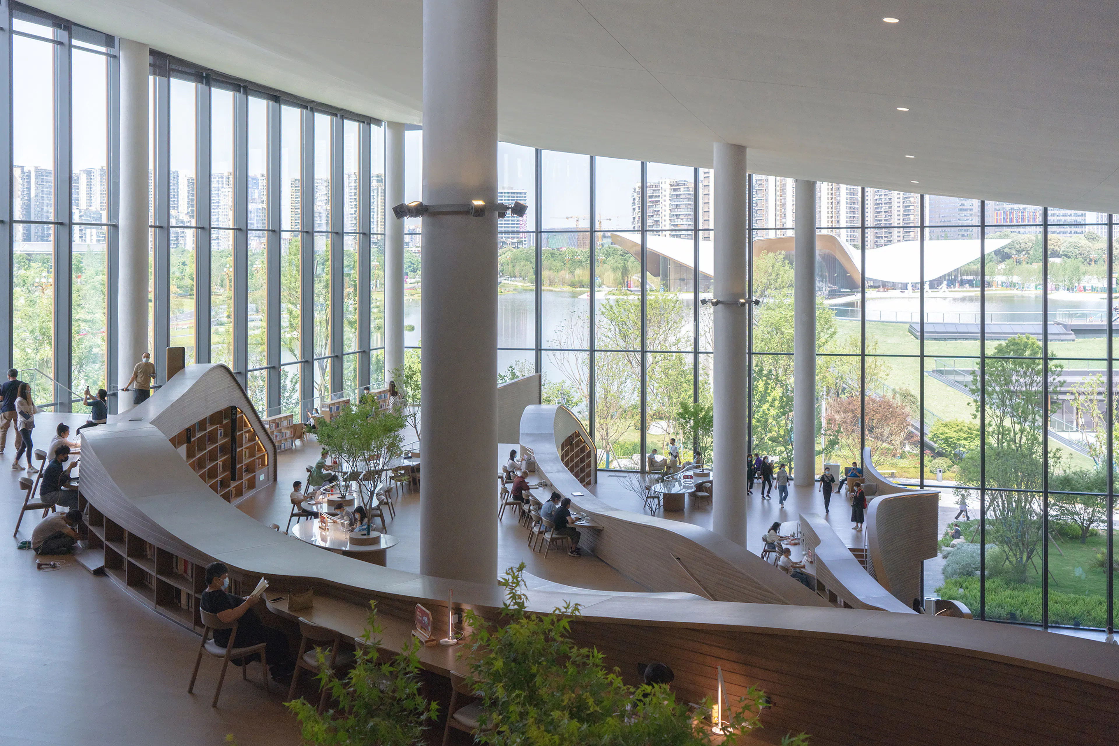 Chengdu Museum of Contemporary Art, Tianfu Library of Humanity and Art — 10