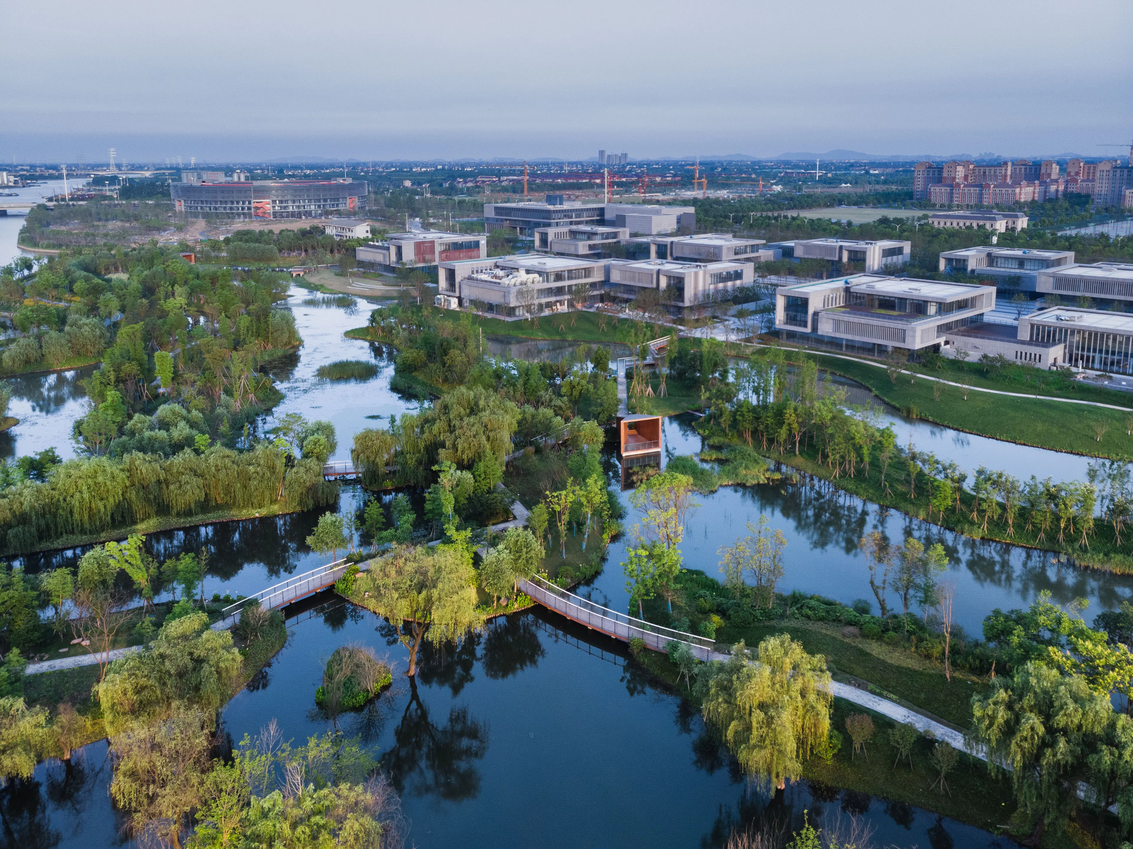 North Office Park of Zhejiang University International Campus in Haining