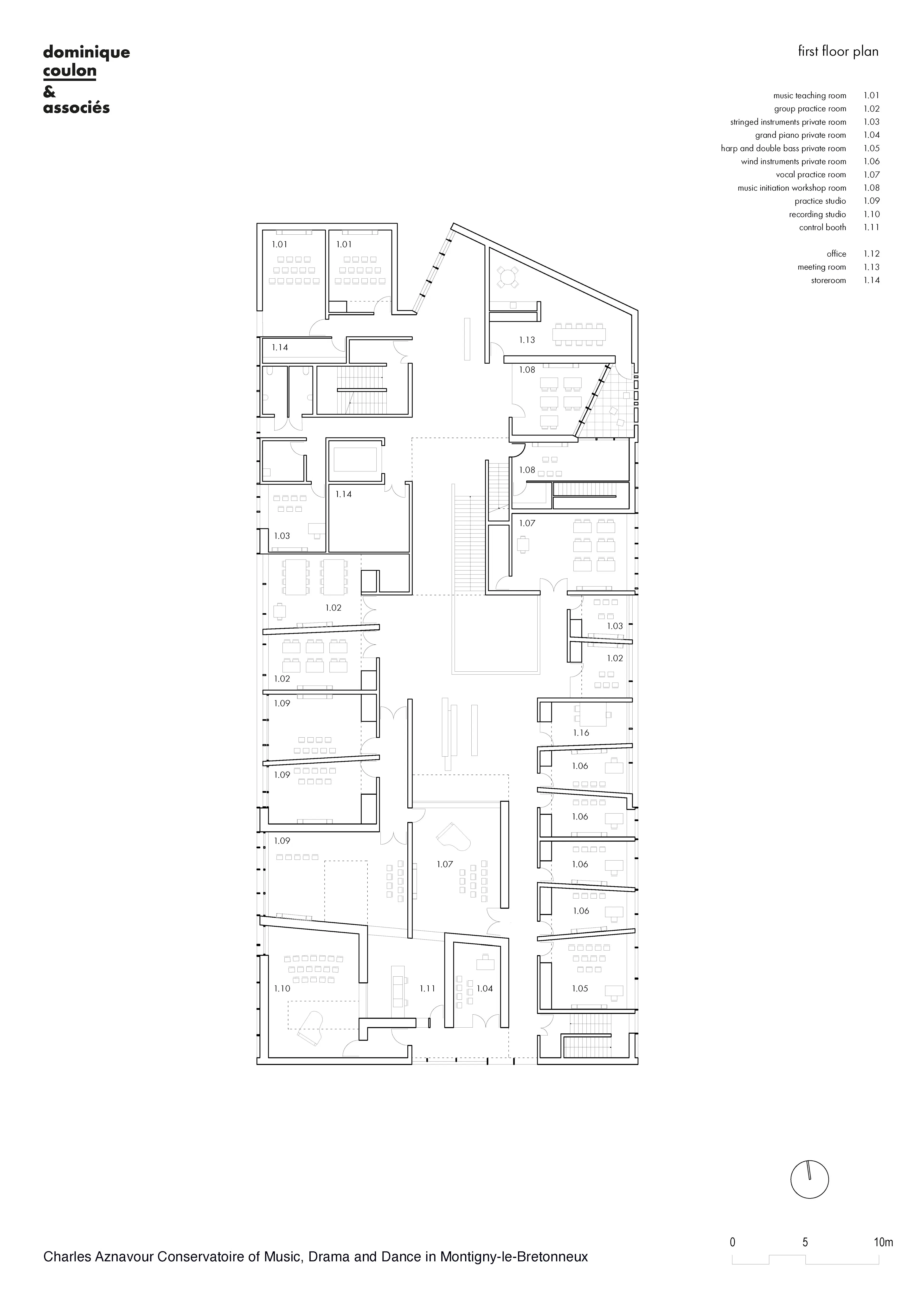 ‘Charles Aznavour’ conservatoire of music, theatre and dance in Montigny-le-Bretonneux — 34