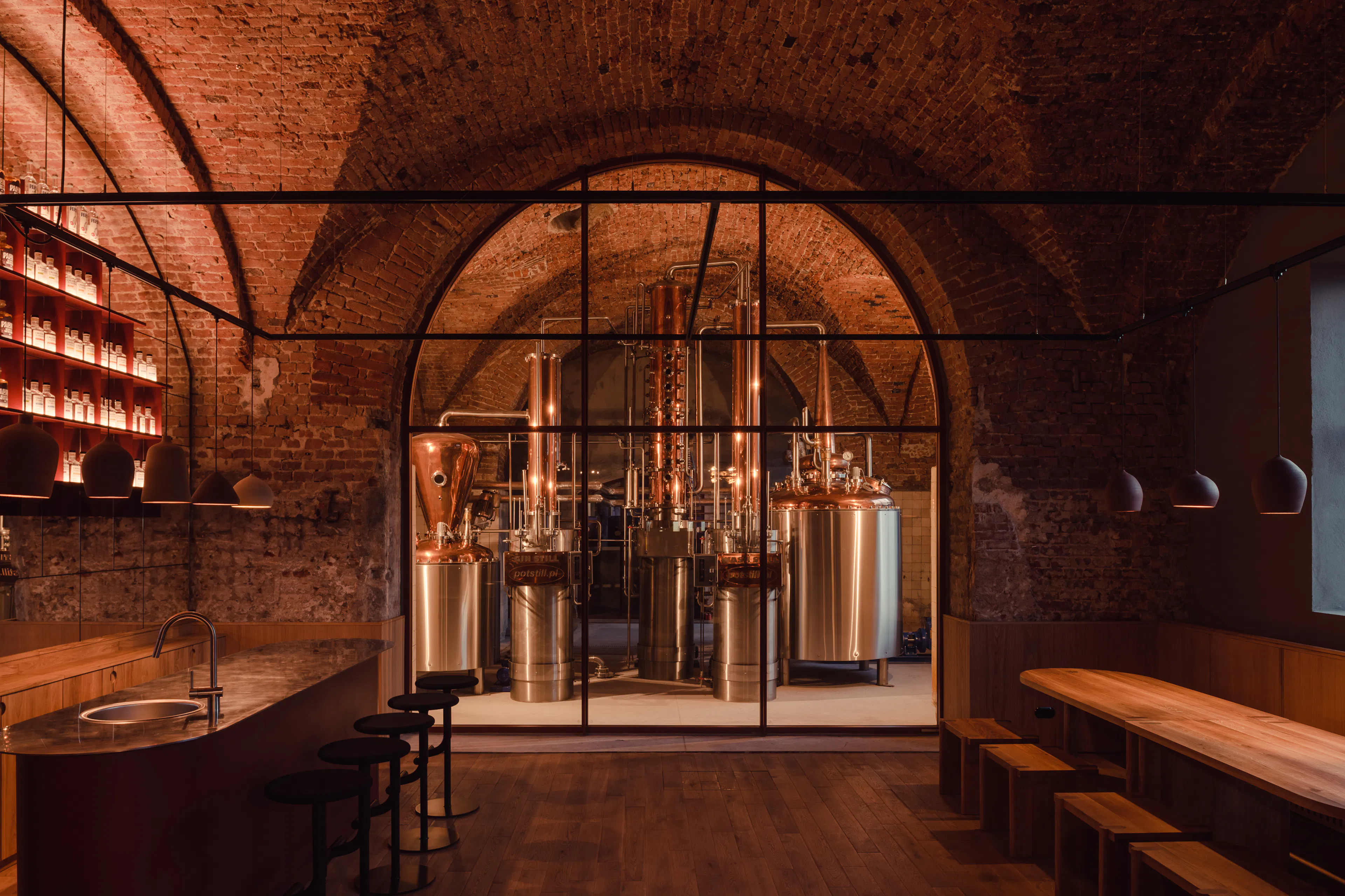 The Taproom in the Tenczynek Brewery — 1
