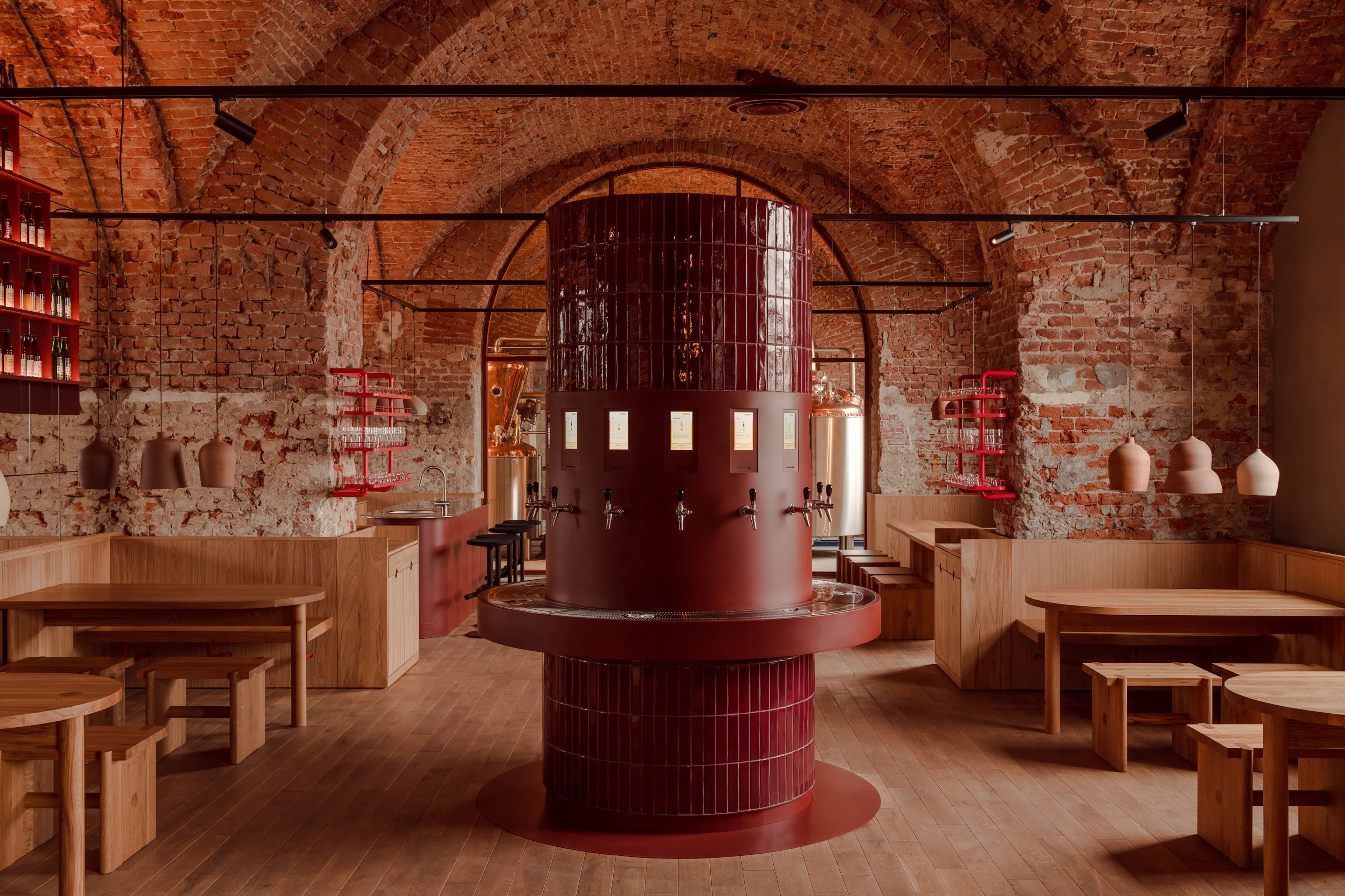 The Taproom in the Tenczynek Brewery