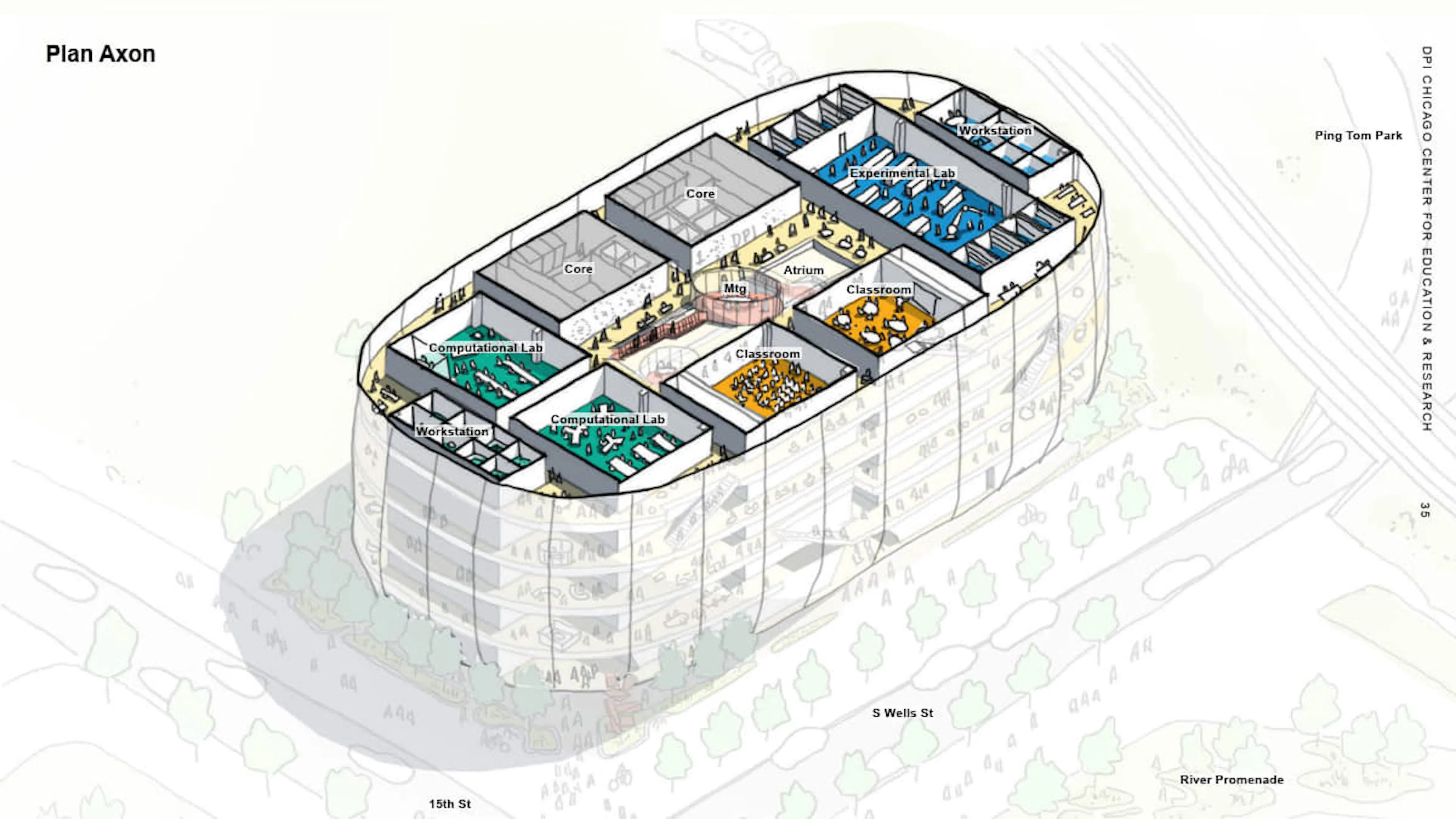 Discovery Partners Institute Headquarters in Chicago — 17