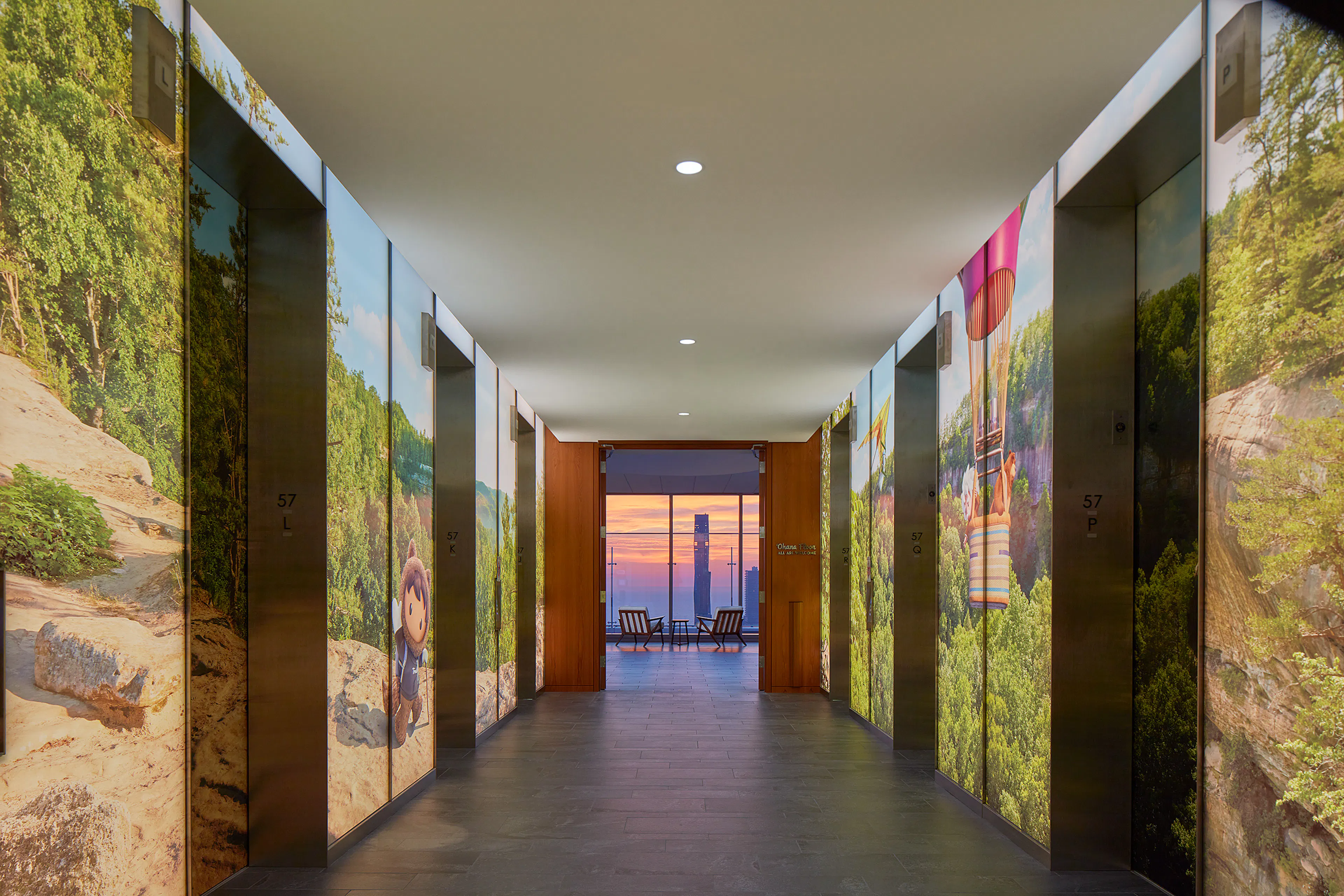 Salesforce Chicago Hospitality Floors