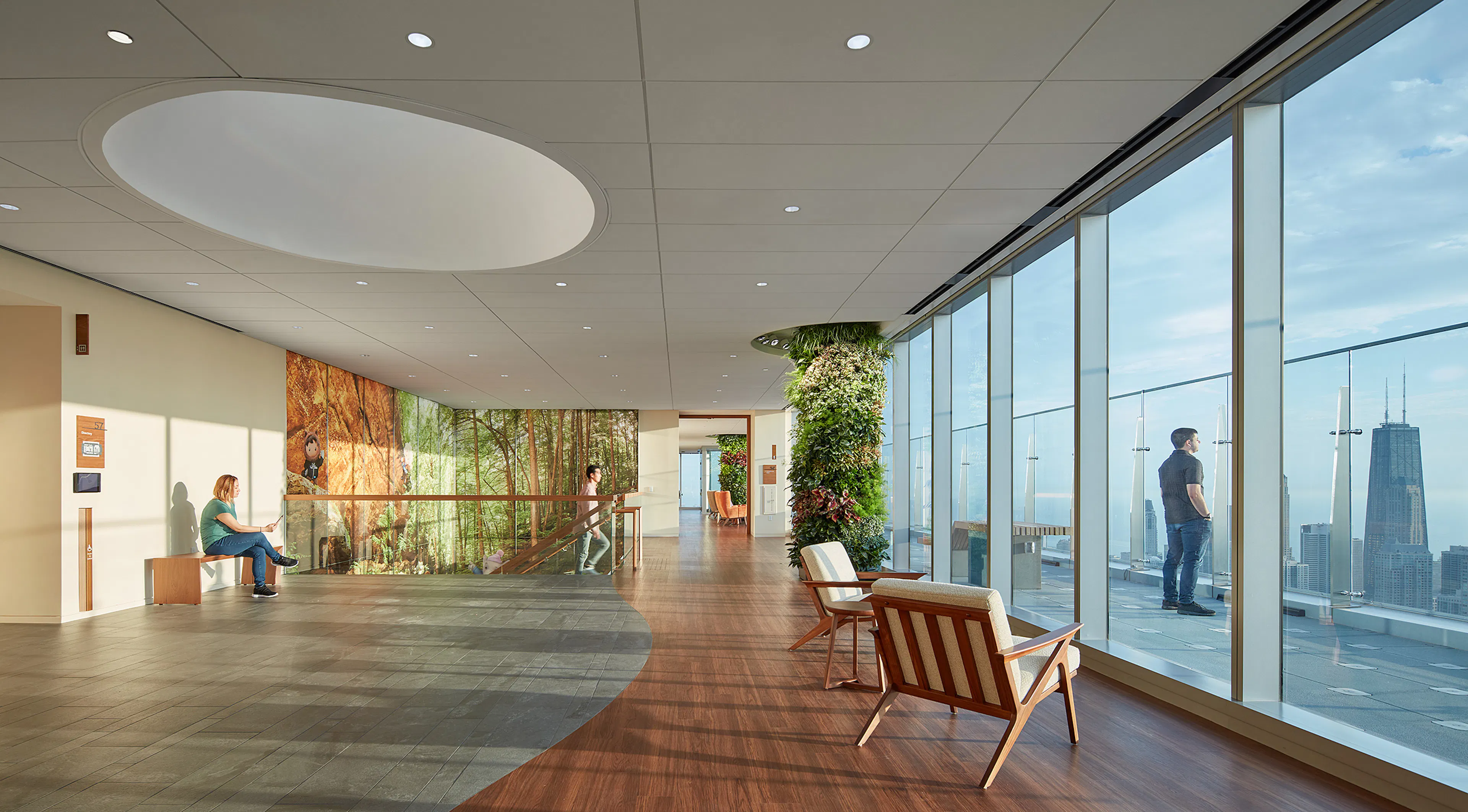 Salesforce Chicago Hospitality Floors — 1